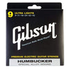 Gibson Gear Special Alloy Humbucker Electric Guitar Strings Ultra Light 9-42 (6 Pack Bundle) Accessories / Strings / Guitar Strings