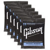 Gibson Gear Vintage Reissue Electric Electric Guitar Strings Medium 11-50 (6 Pack Bundle) Accessories / Strings / Guitar Strings