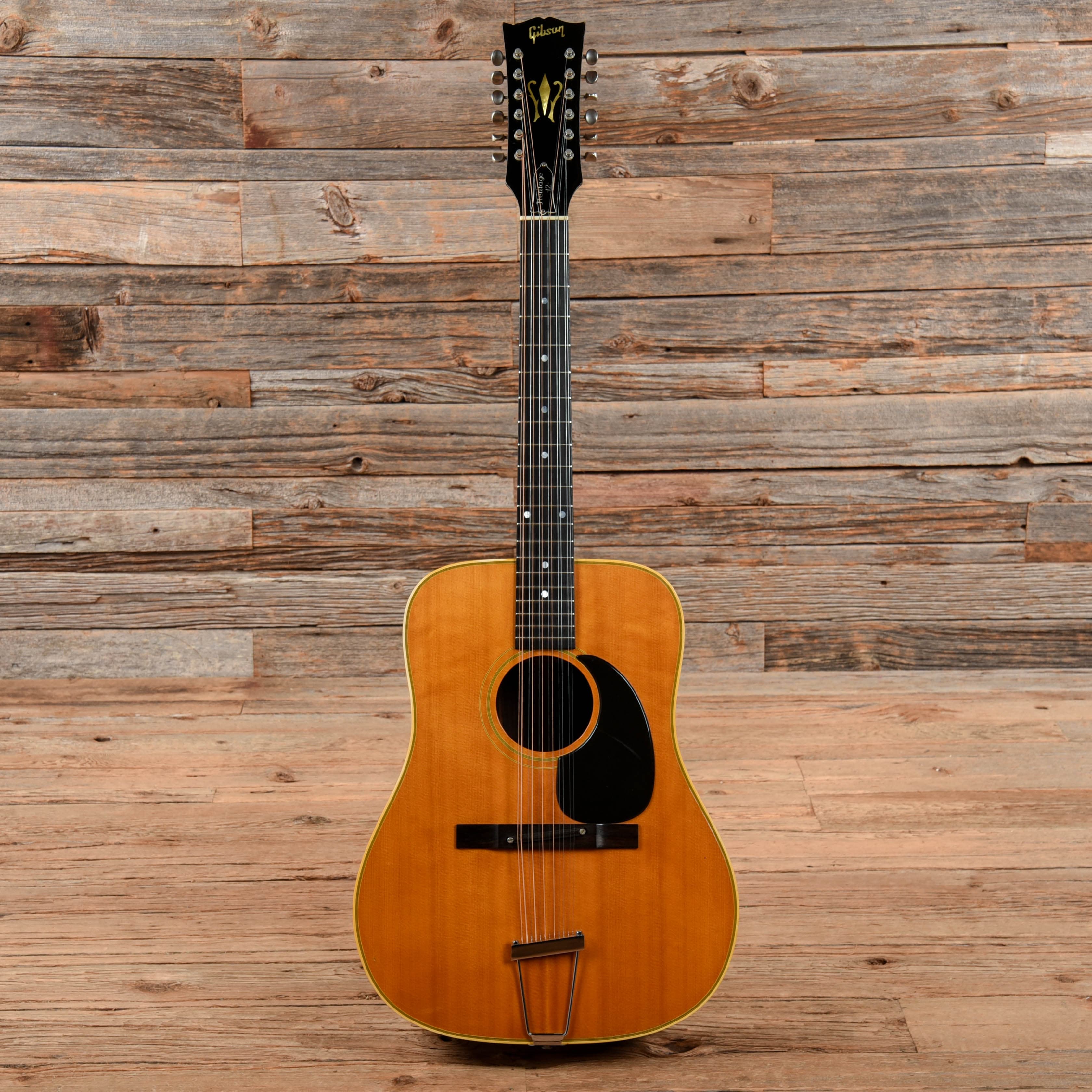 Gibson Heritage 12 Natural 1969 Acoustic Guitars / 12-String