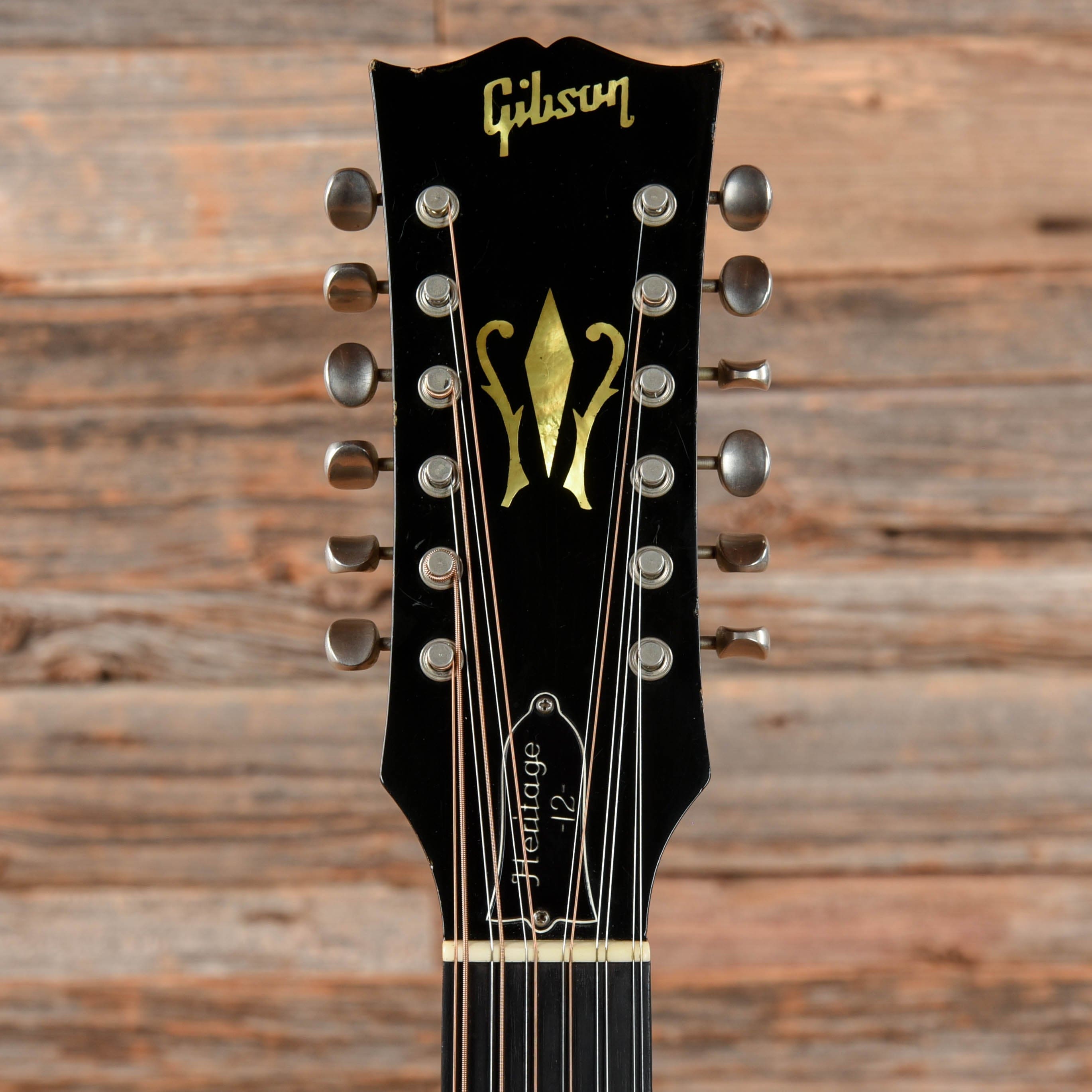 Gibson Heritage 12 Natural 1969 Acoustic Guitars / 12-String