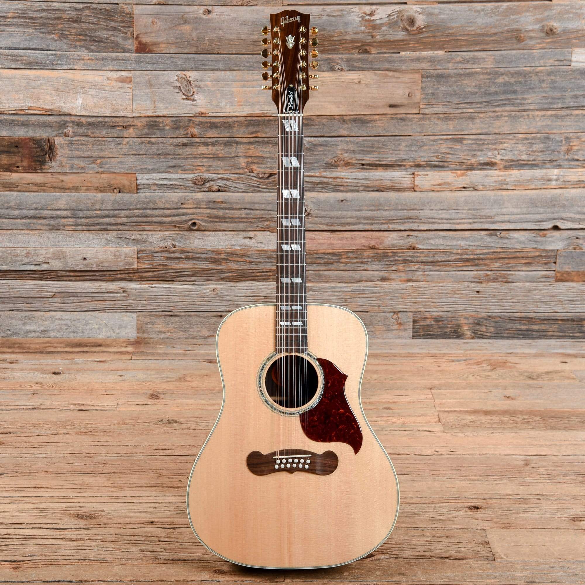 Gibson Montana Songwriter 12-String Antique Natural Acoustic Guitars / 12-String