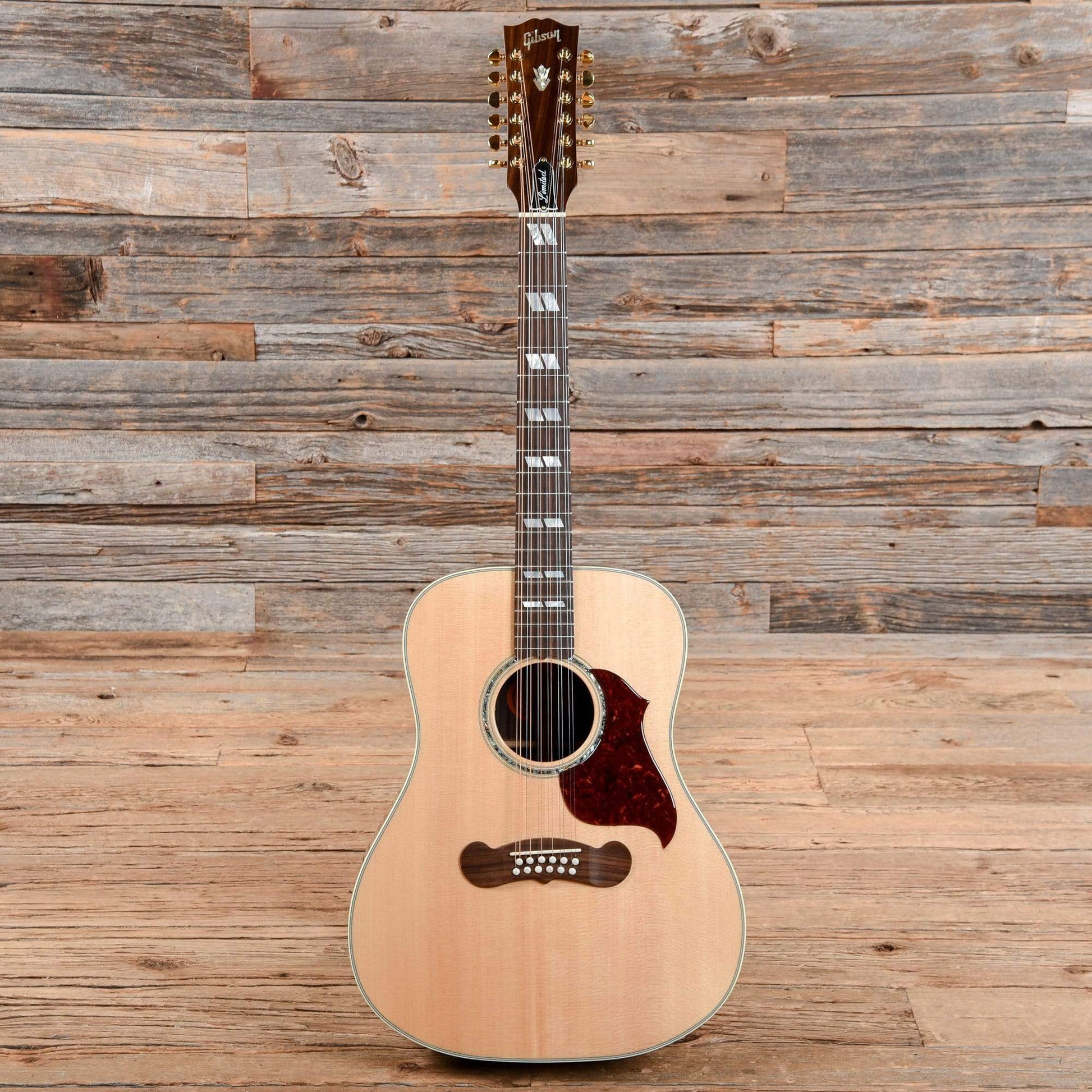 Gibson Montana Songwriter 12-String Antique Natural Acoustic Guitars / 12-String