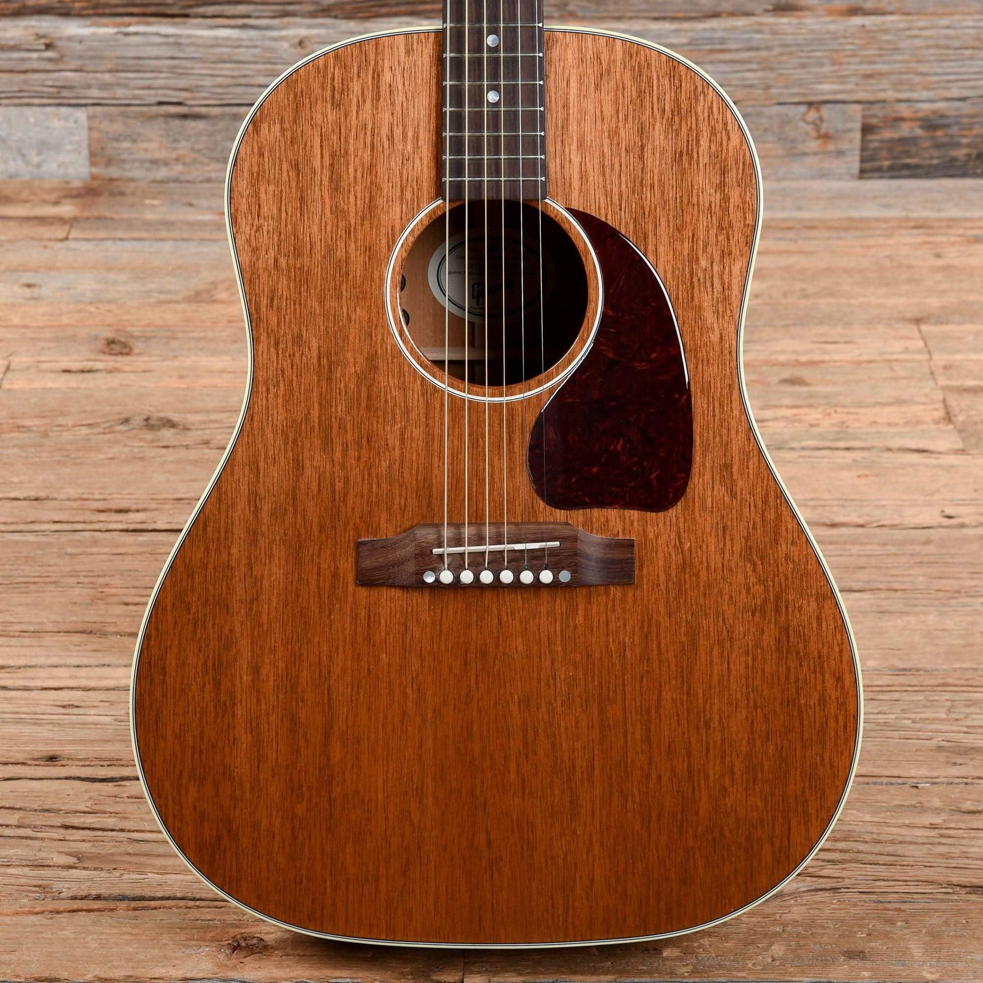 Gibson Montana J-45 Mahogany Antique Natural w/Hardshell Case Acoustic Guitars / Built-in Electronics,Acoustic Guitars / Dreadnought