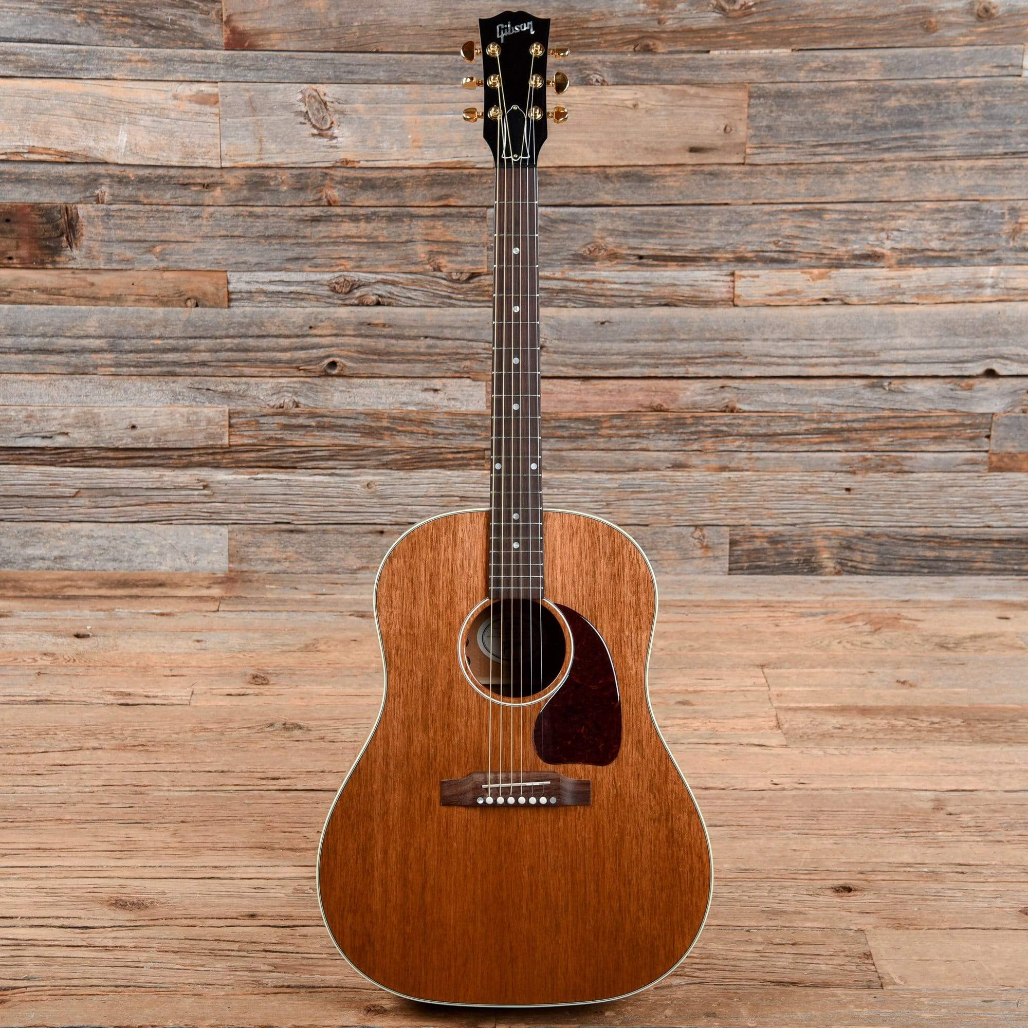 Gibson Montana J-45 Mahogany Antique Natural w/Hardshell Case Acoustic Guitars / Built-in Electronics,Acoustic Guitars / Dreadnought