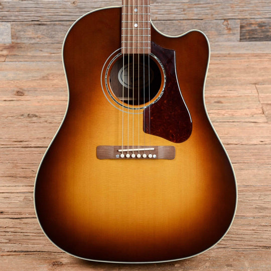 Gibson Montana J-45 Walnut AG Walnut Burst w/Hardshell Case Acoustic Guitars / Built-in Electronics,Acoustic Guitars / Dreadnought