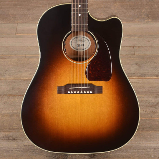 Gibson Montana J-45 Cutaway Vintage Sunburst w/Hardshell Case Acoustic Guitars / Built-in Electronics