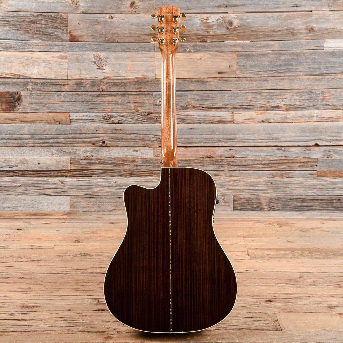 Gibson Montana Songwriter Studio Cutaway Antique Natural w/Hardshell Case Acoustic Guitars / Built-in Electronics