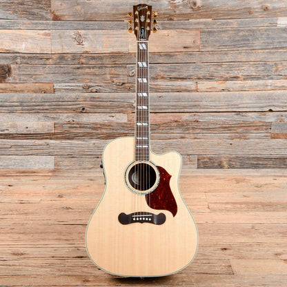 Gibson Montana Songwriter Studio Cutaway Antique Natural w/Hardshell Case Acoustic Guitars / Built-in Electronics