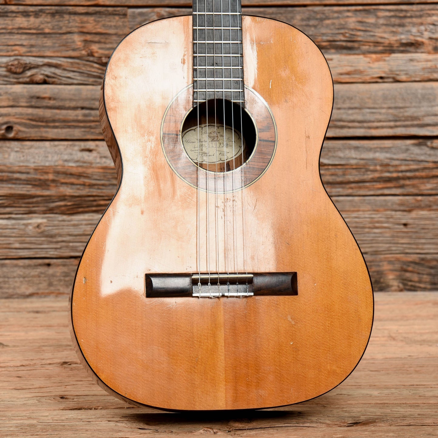 Gibson C-6 "Richard Pick" Natural 1963 Acoustic Guitars / Classical