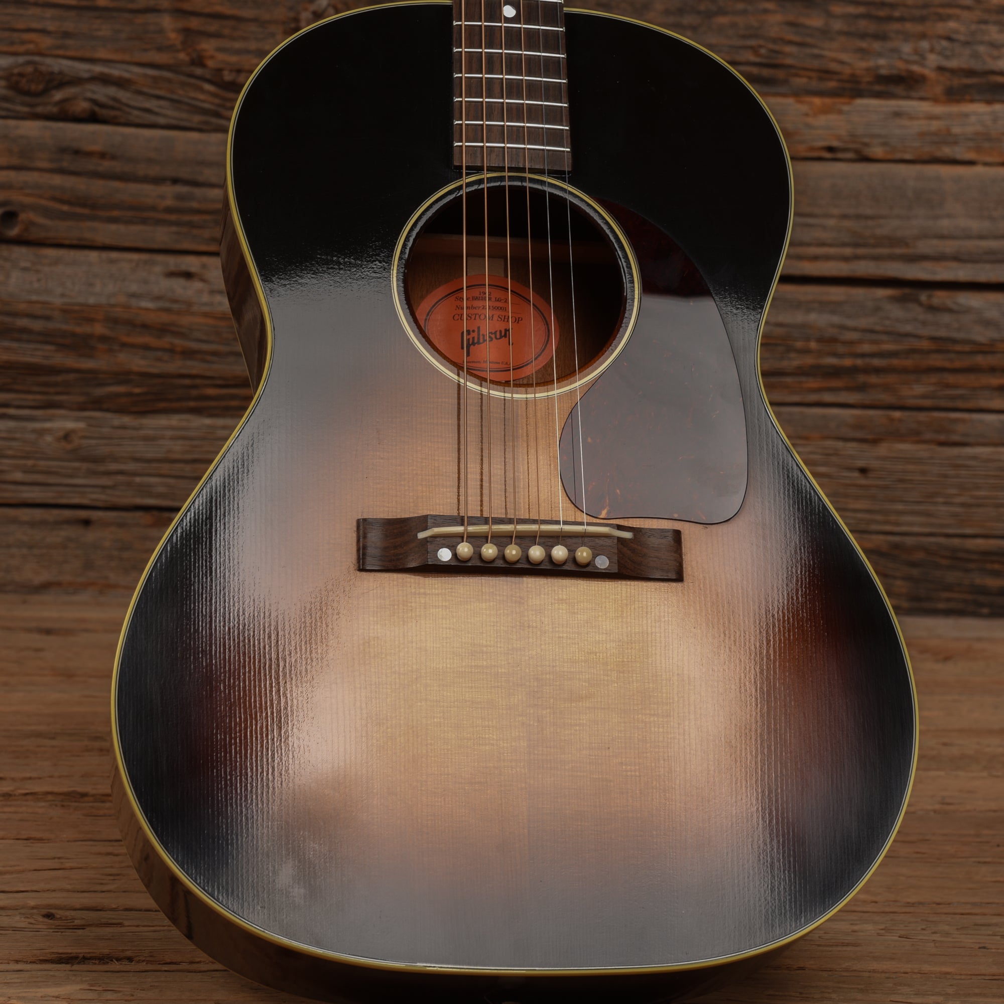 Gibson Custom Shop Historic 1942 Banner LG-2 Sunburst 2020 Acoustic Guitars / Concert