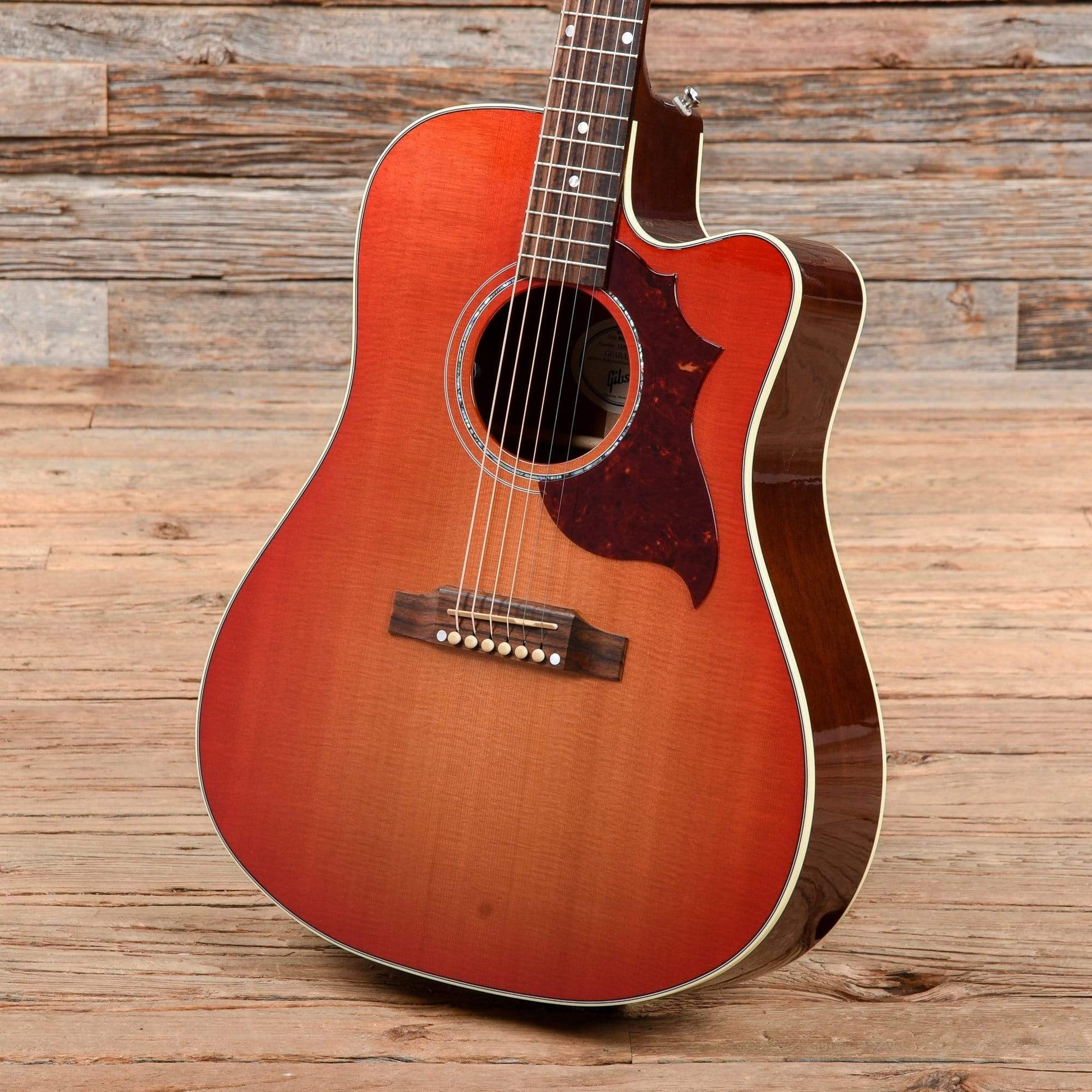 Gibson Hummingbird Mahogany Avant Garde AG Light Cherry Burst 2018 Acoustic Guitars / Concert