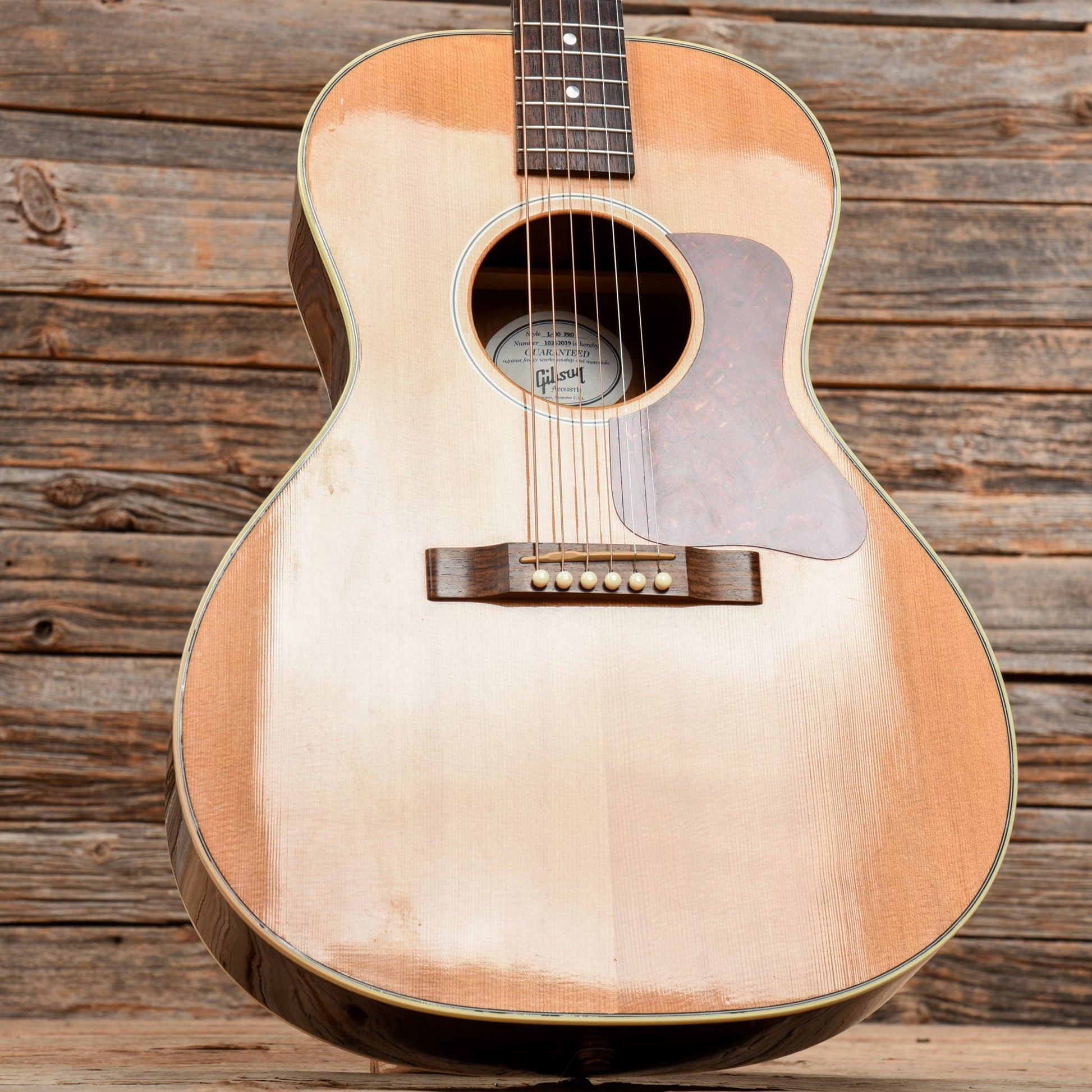 Gibson Montana L-00 Natural 2012 Acoustic Guitars / Concert