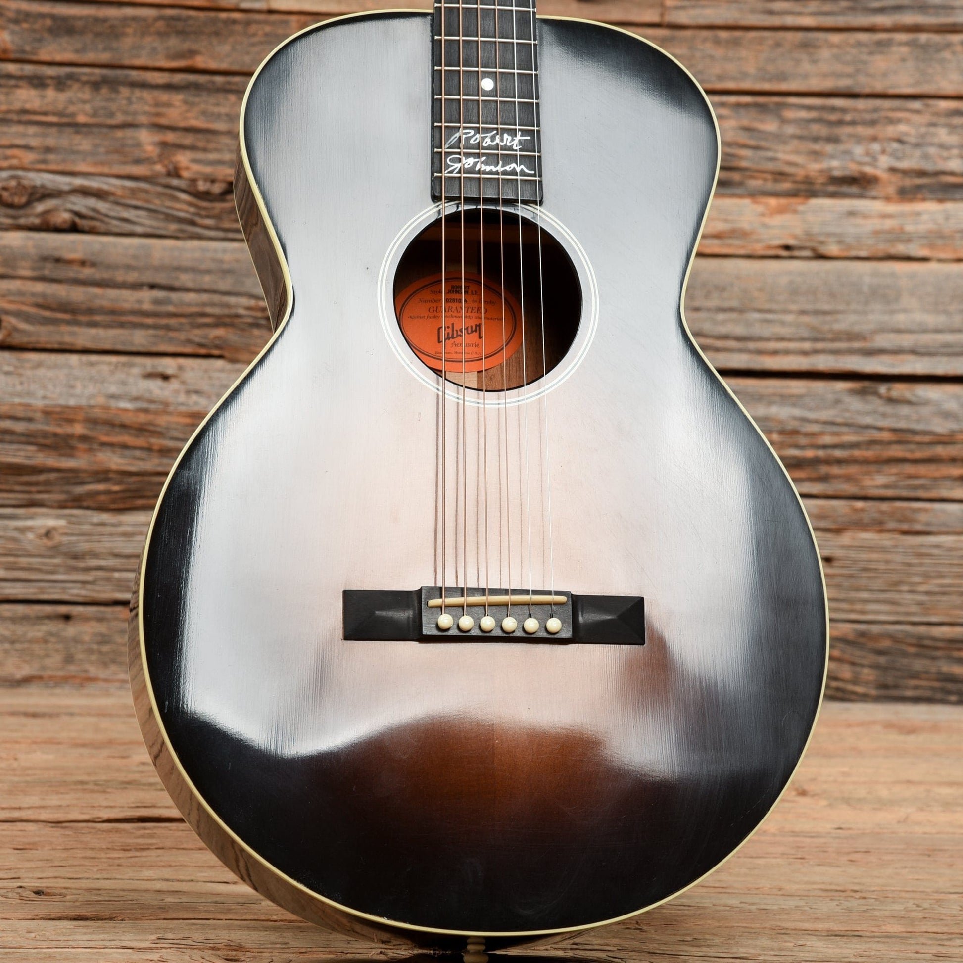 Gibson Montana L-1 Robert Johnson Sunburst 2011 Acoustic Guitars / Concert