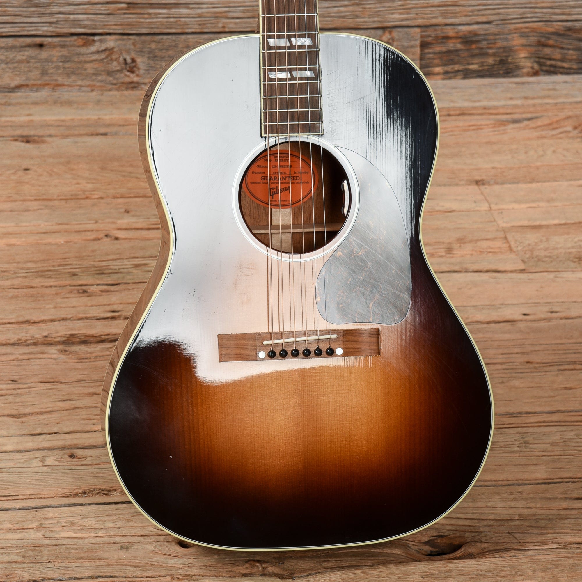 Gibson Nathaniel Rateliff Signature LG-2 Western Sunburst 2020 Acoustic Guitars / Concert