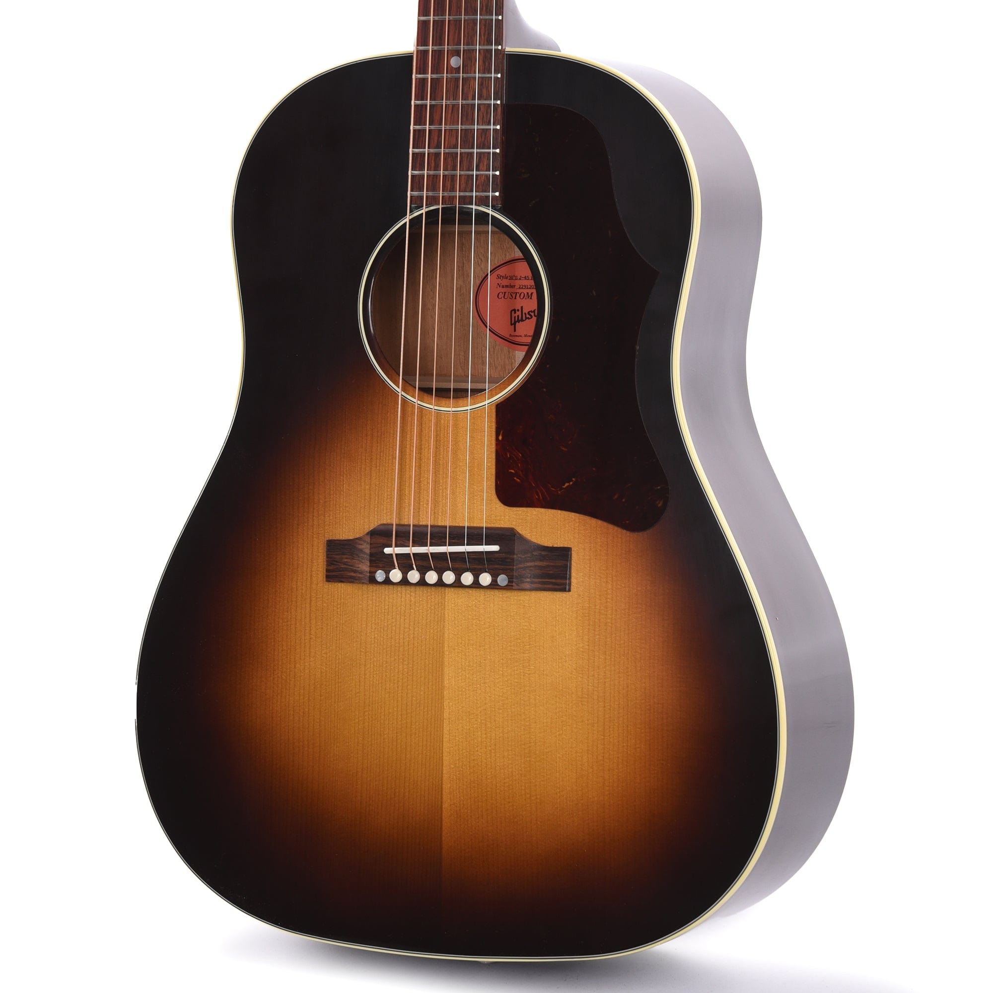 Gibson 50's J-45 Original Vintage Sunburst Tight Burst Adirondack Spruce VOS Acoustic Guitars / Dreadnought
