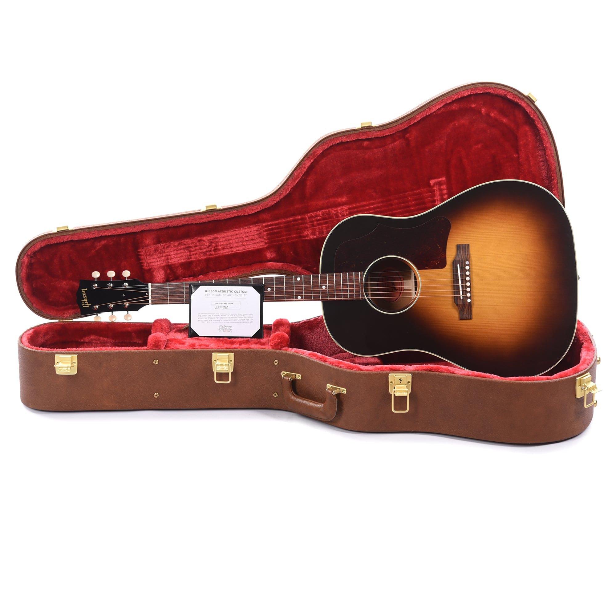 Gibson 50's J-45 Original Vintage Sunburst Tight Burst Adirondack Spruce VOS Acoustic Guitars / Dreadnought
