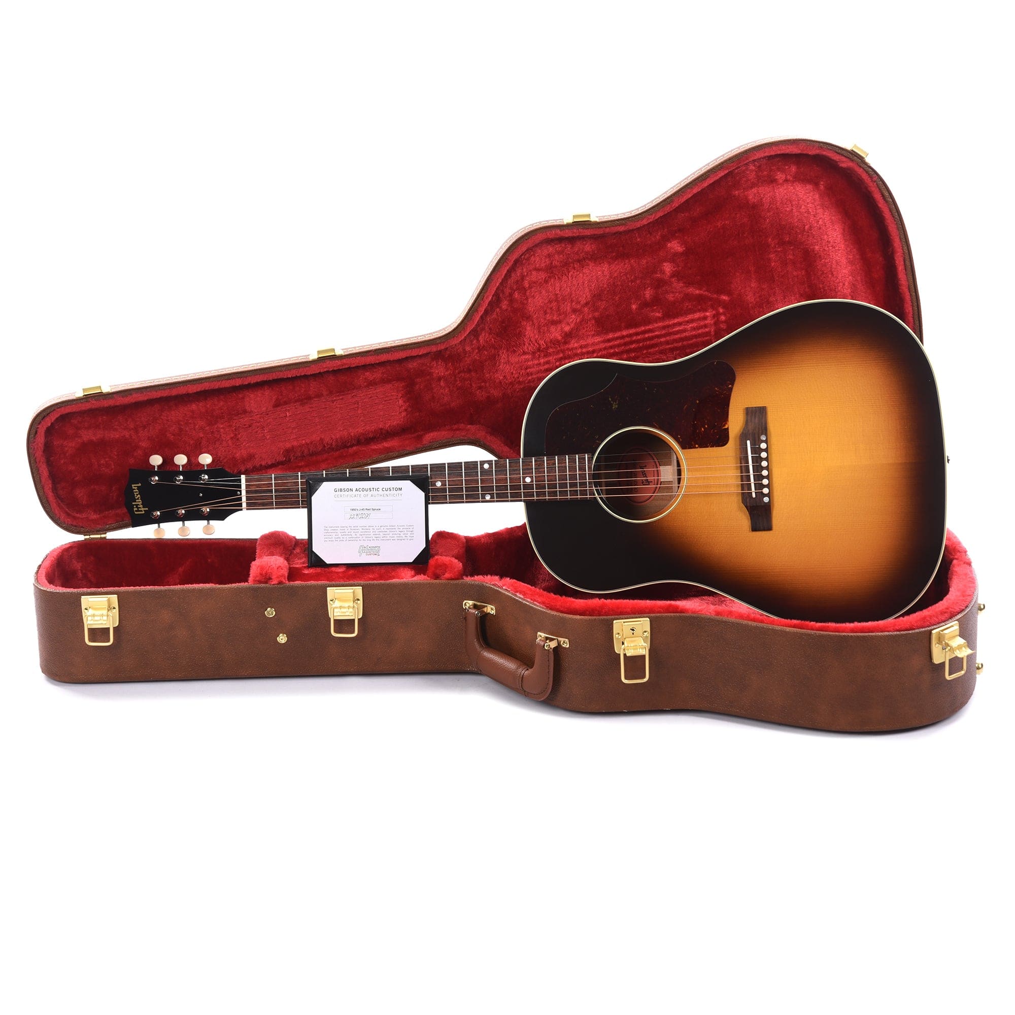 Gibson 50's J-45 Original Vintage Sunburst Tight Burst Adirondack Spruce VOS Acoustic Guitars / Dreadnought