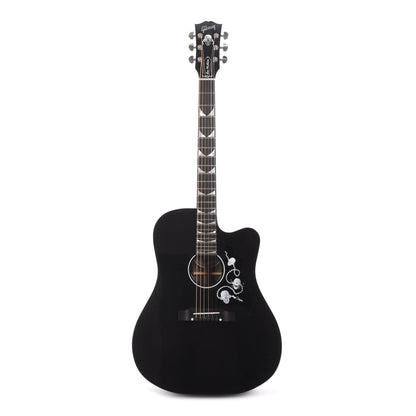 Gibson Artist Dave Mustaine Songwriter Ebony Acoustic Guitars / Dreadnought
