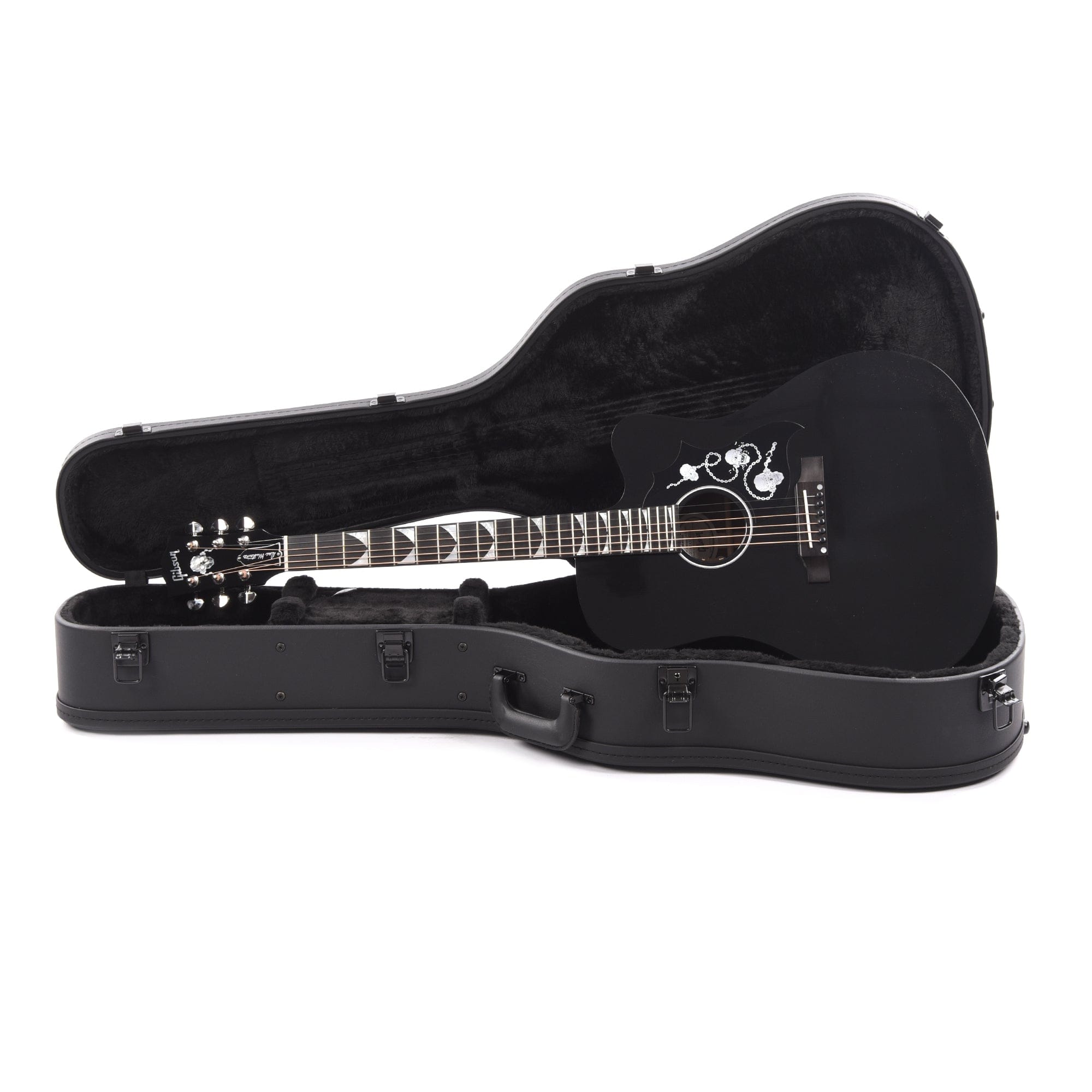 Gibson Artist Dave Mustaine Songwriter Ebony Acoustic Guitars / Dreadnought