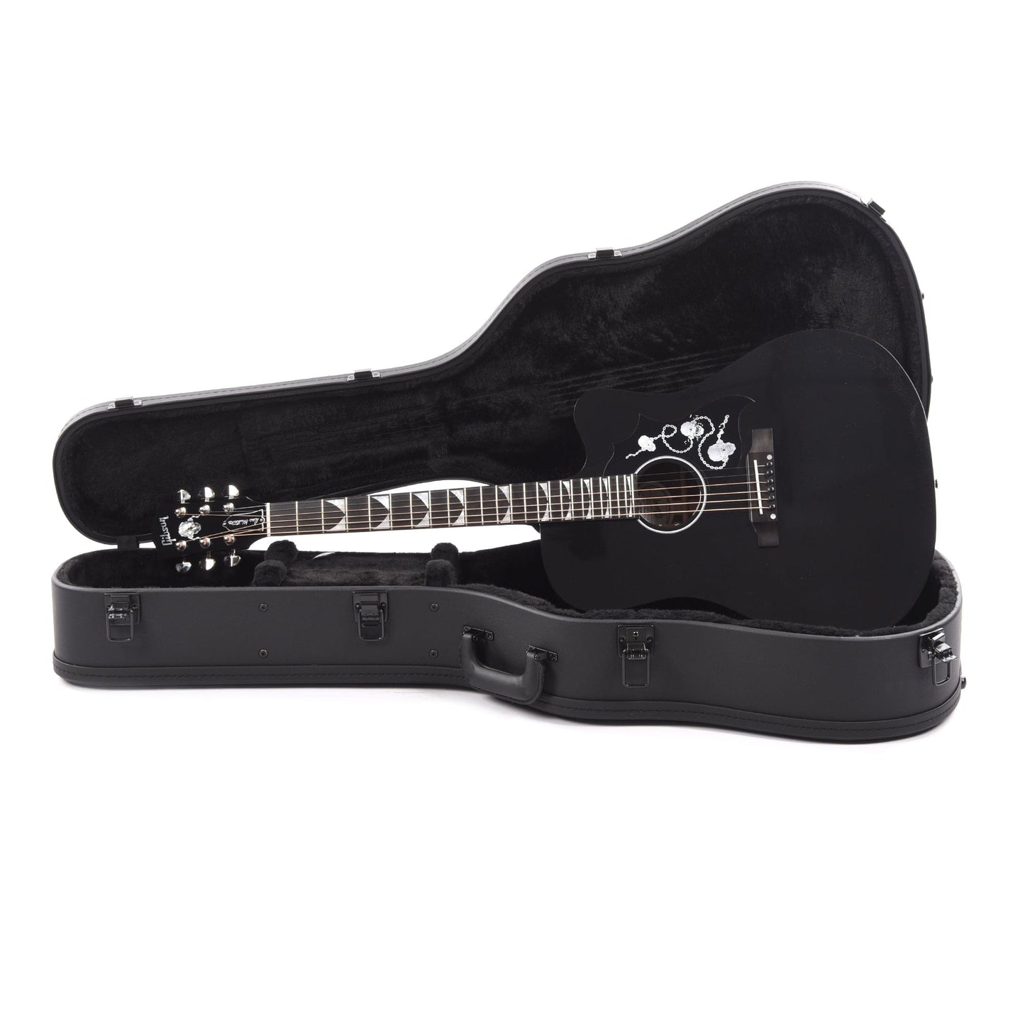 Gibson Artist Dave Mustaine Songwriter Ebony Acoustic Guitars / Dreadnought