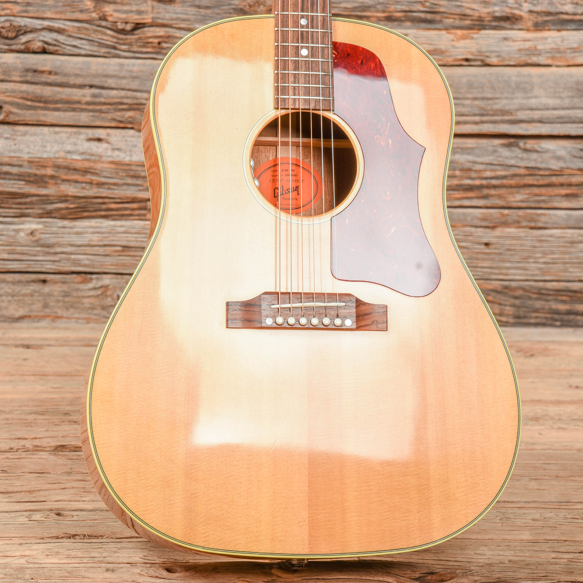 Gibson Custom Shop '60s J-50 VOS Natural 2016 – Chicago Music Exchange