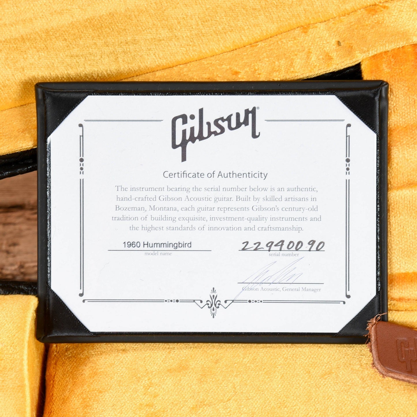 Gibson Custom Shop Historic 1960 Hummingbird Fixed Bridge Sunburst 2020 Acoustic Guitars / Dreadnought