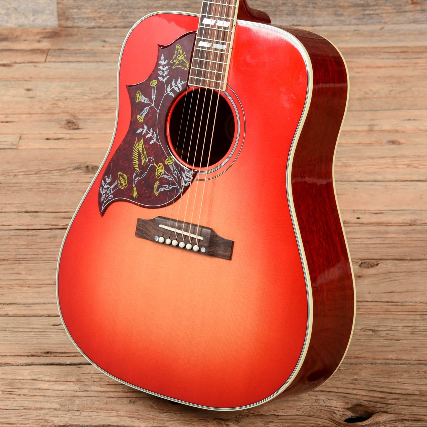 Gibson Hummingbird Cherry Sunburst 2017 LEFTY Acoustic Guitars / Dreadnought