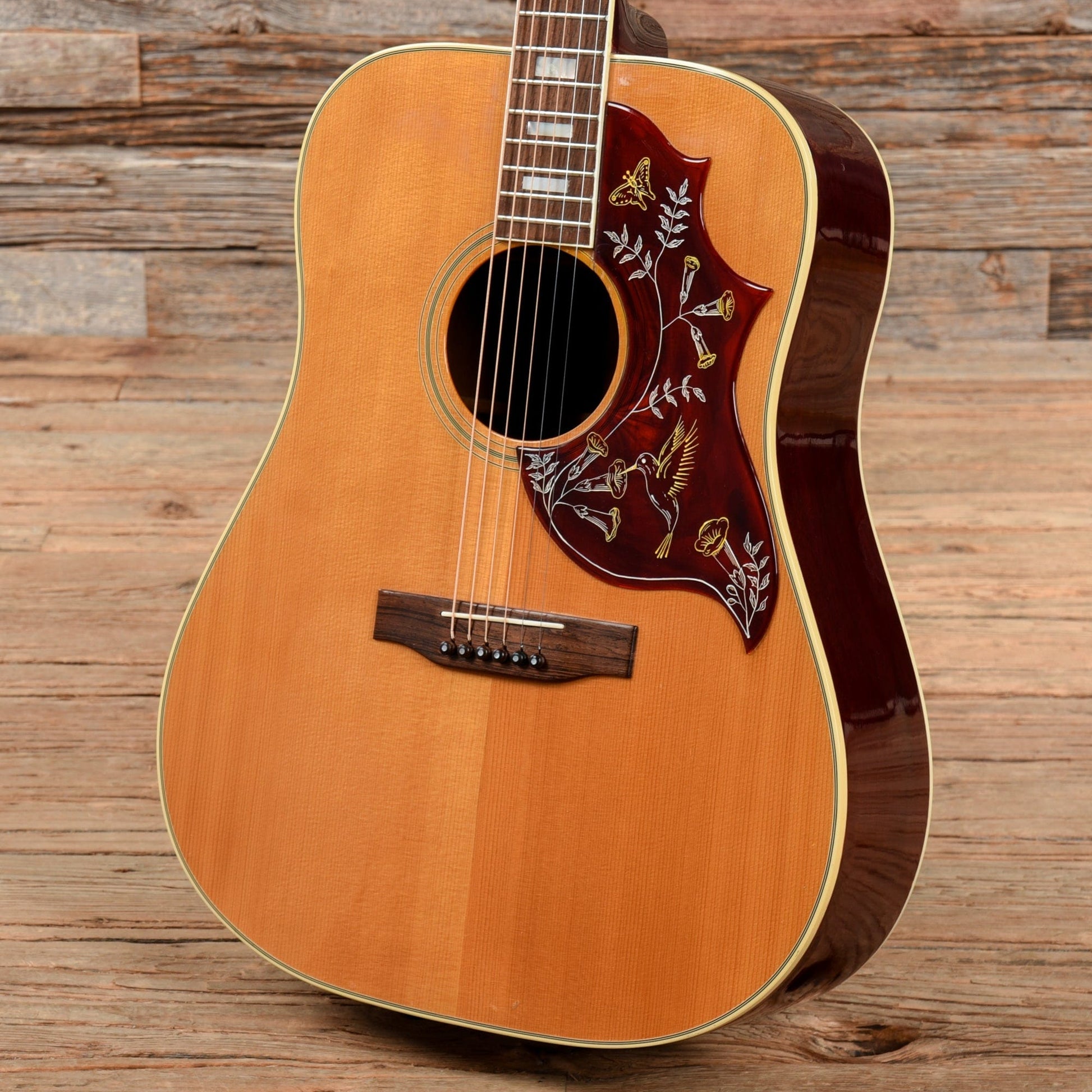 Gibson Hummingbird Natural 1976 Acoustic Guitars / Dreadnought