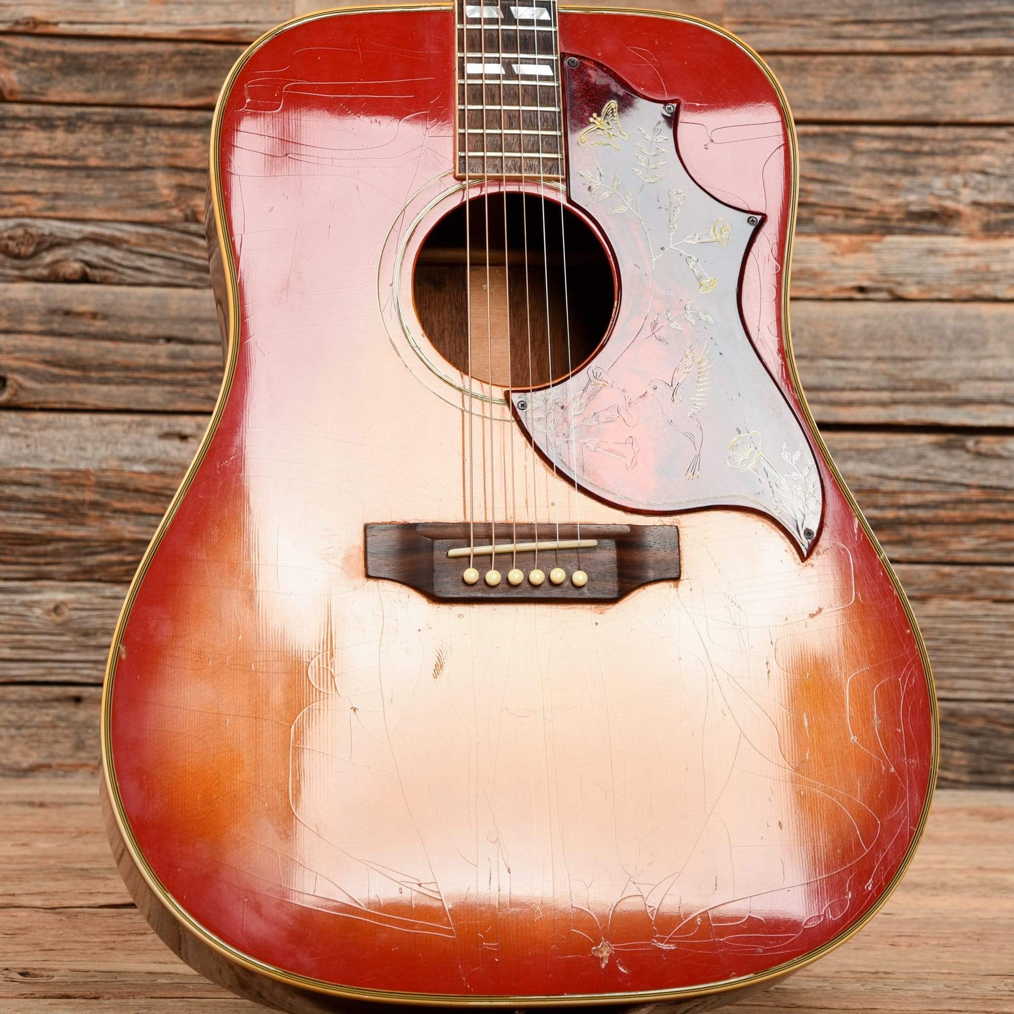 Gibson Hummingbird Sunburst 1968 Acoustic Guitars / Dreadnought