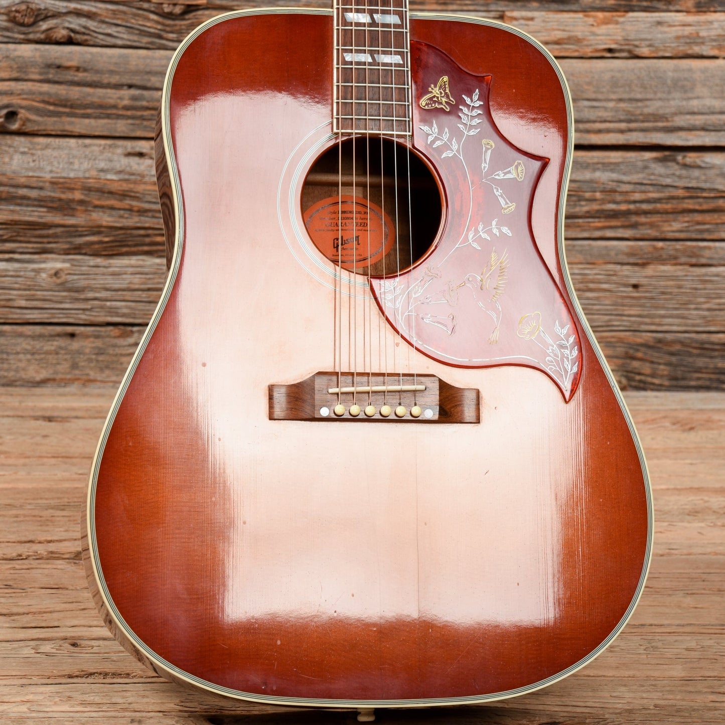 Gibson Hummingbird True Vintage Sunburst 2008 Acoustic Guitars / Dreadnought