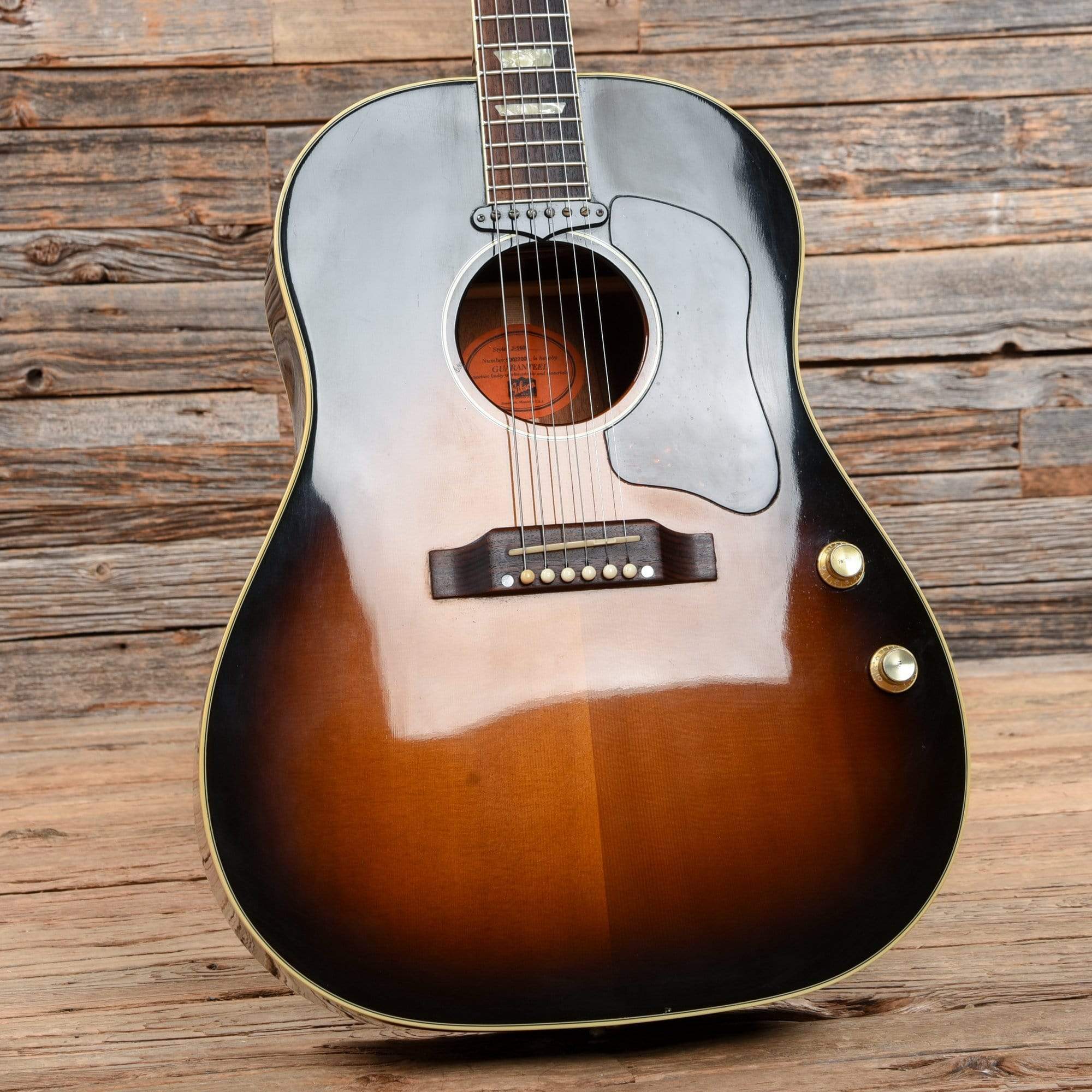 Gibson J-160E Sunburst 1997 Acoustic Guitars / Dreadnought