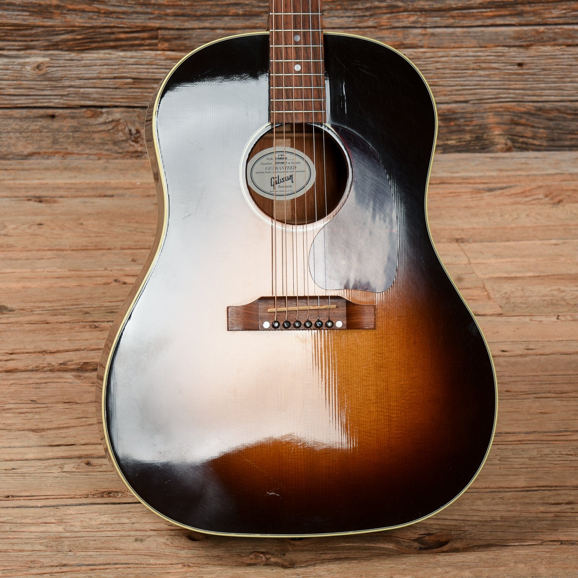 Gibson J-45 Standard Sunburst 2009 Acoustic Guitars / Dreadnought