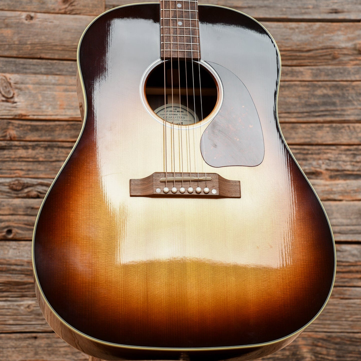Gibson J-45 Studio Walnut Walnut Burst 2020 Acoustic Guitars / Dreadnought