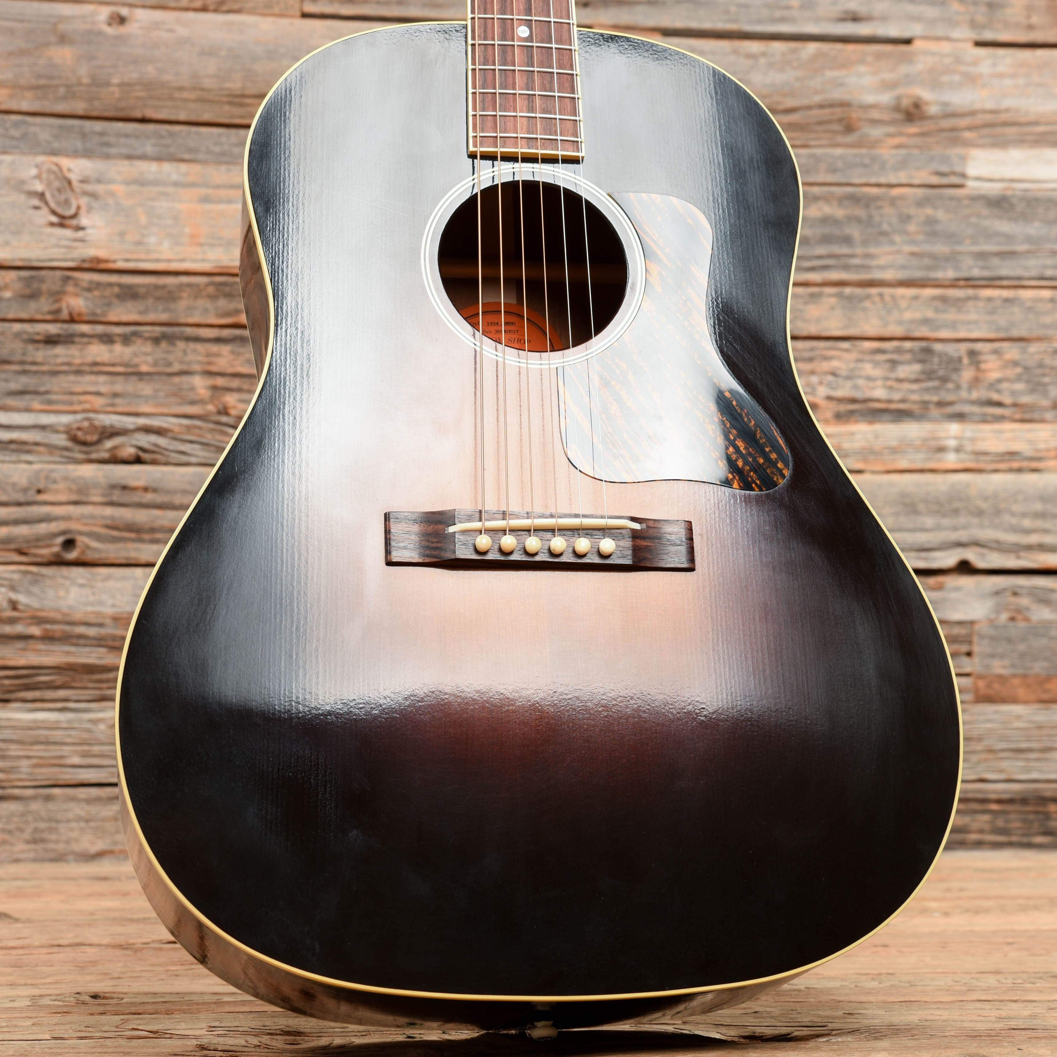 Gibson Montana Custom Shop Historic 1934 Jumbo Vintage Sunburst 2020 Acoustic Guitars / Dreadnought