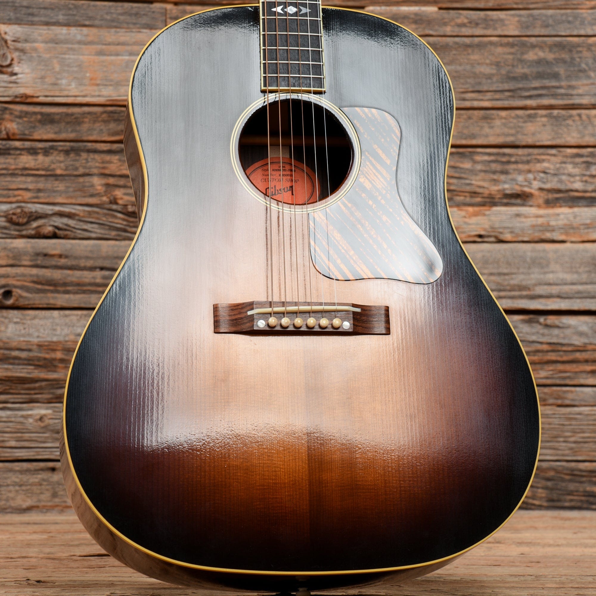 Gibson Montana Custom Shop Historic 1936 Advanced Jumbo Vintage Sunburst 2020 Acoustic Guitars / Dreadnought