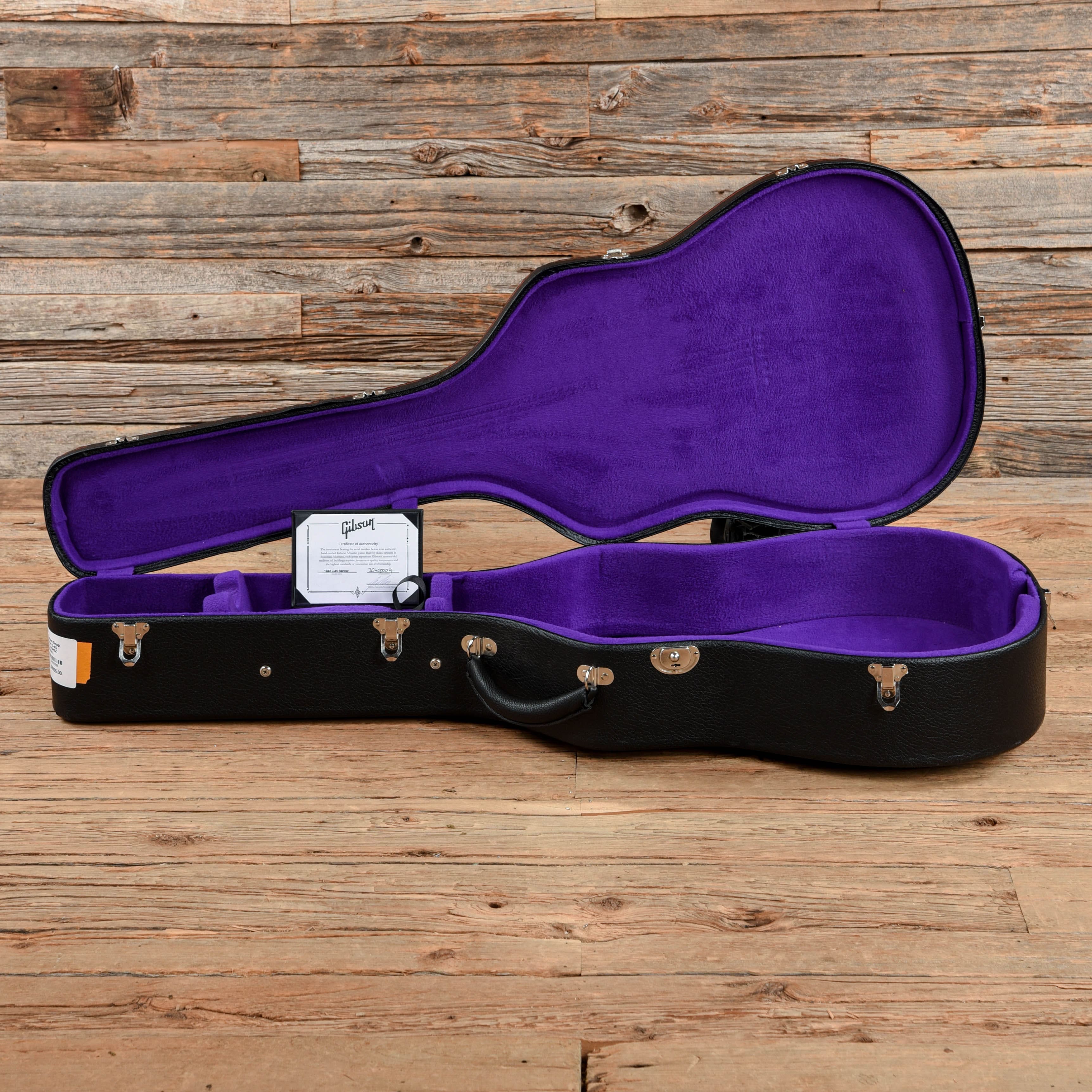 Gibson Montana Custom Shop Historic 1942 Banner J-45 Vintage Sunburst Acoustic Guitars / Dreadnought