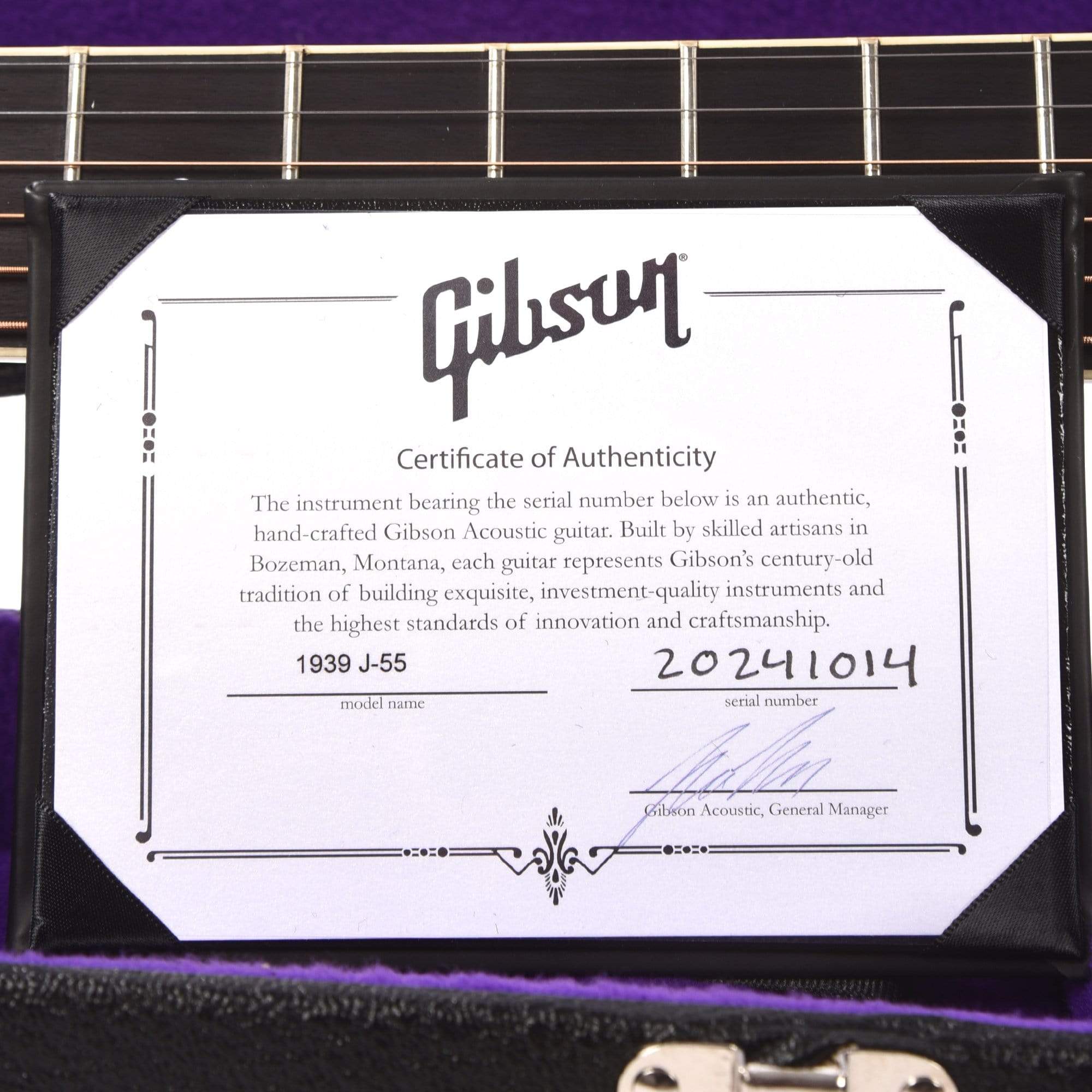 Gibson Montana Custom Shop Historic Reissue 1939 J-55 Faded Vintage Sunburst Acoustic Guitars / Dreadnought