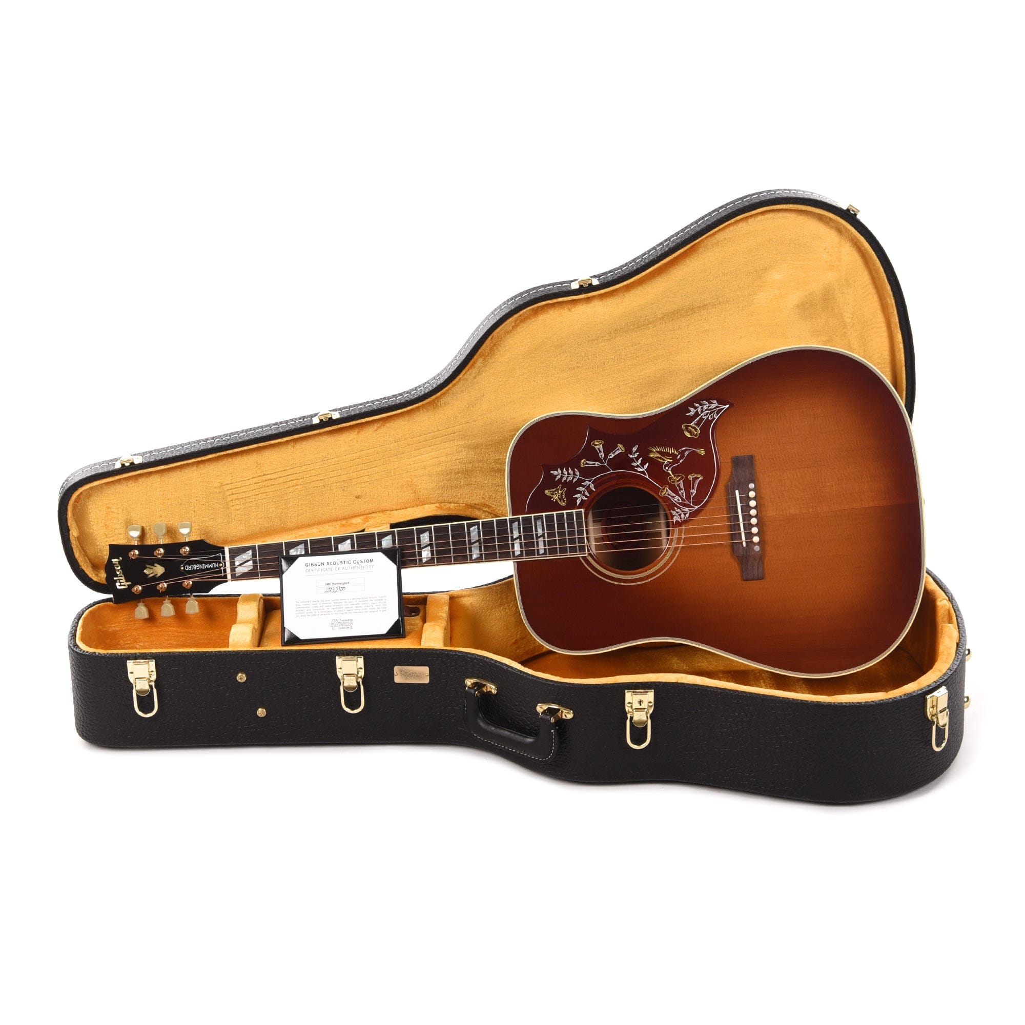 Gibson Montana Custom Shop Historic Reissue 1960 Hummingbird Fixed Bridge Heritage Cherry Sunburst Acoustic Guitars / Dreadnought