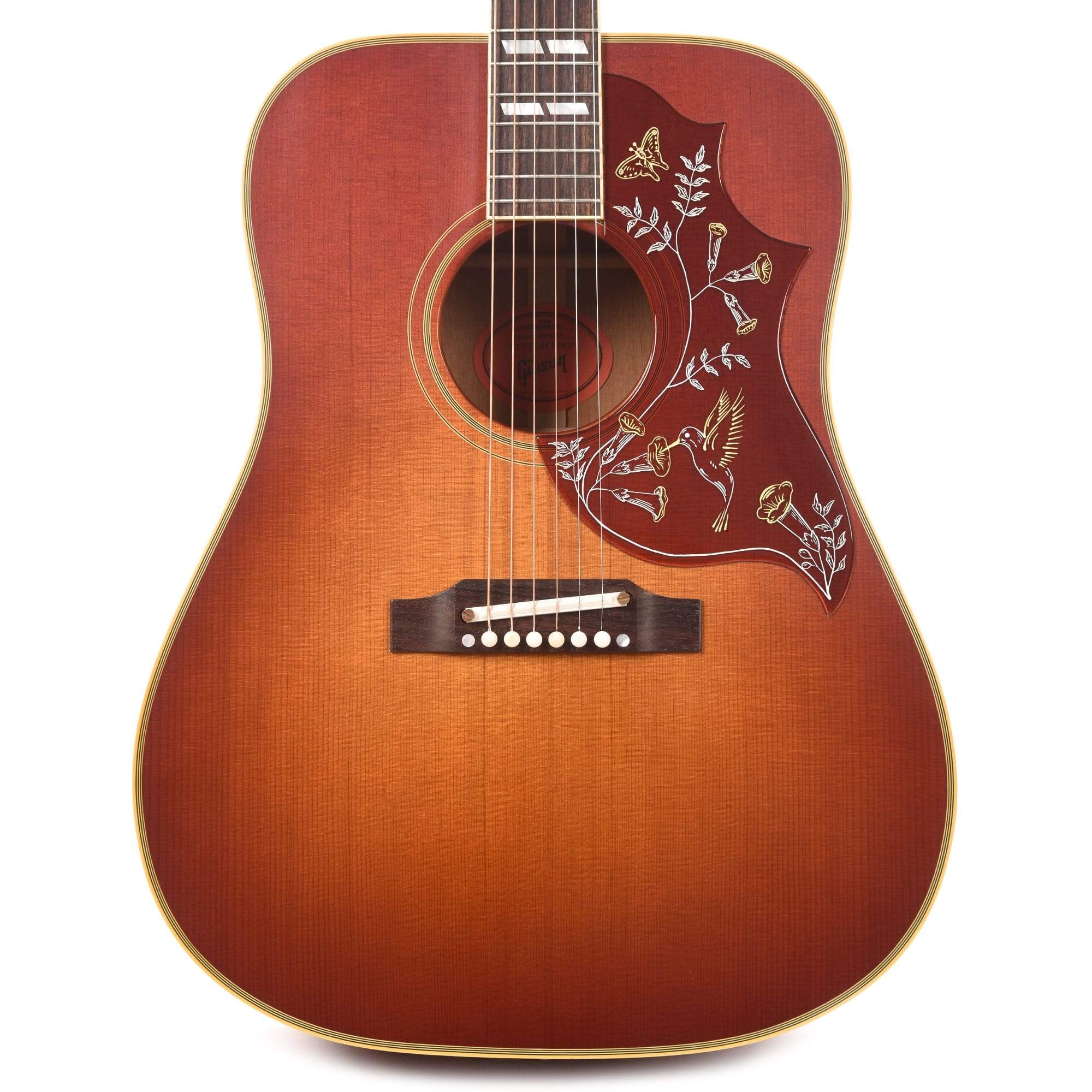 Gibson Montana Custom Shop Historic Reissue 1960 Hummingbird Heritage Cherry Sunburst w/Adjustable Saddle Acoustic Guitars / Dreadnought