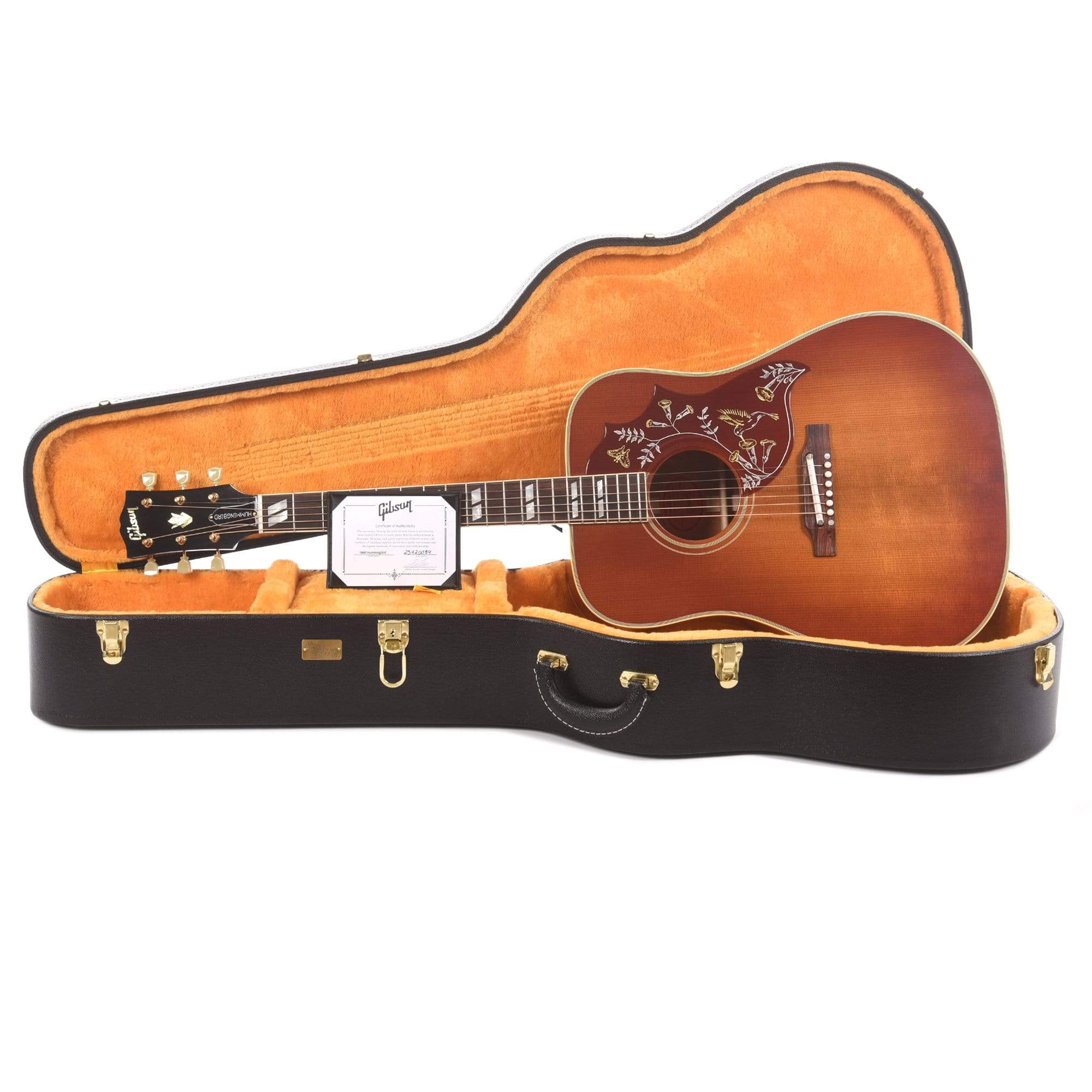Gibson Montana Custom Shop Historic Reissue 1960 Hummingbird Heritage Cherry Sunburst w/Adjustable Saddle Acoustic Guitars / Dreadnought