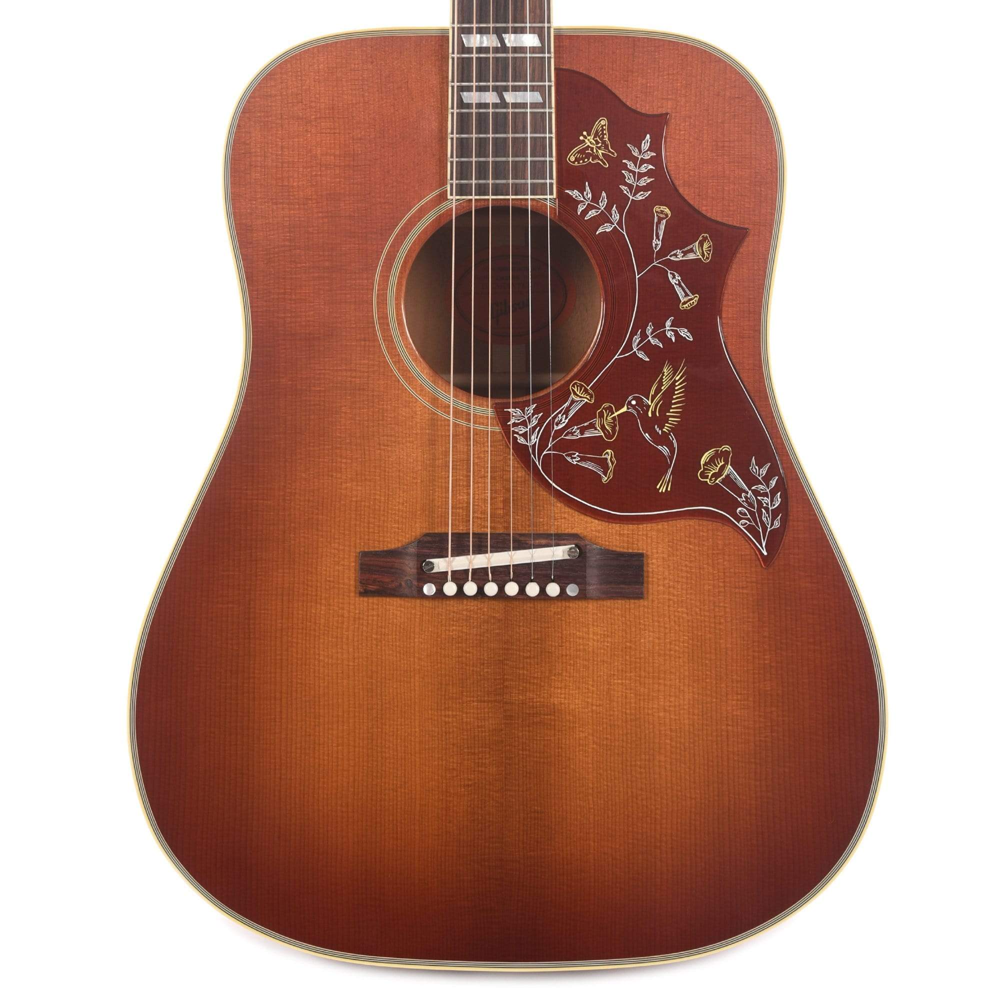 Gibson Montana Custom Shop Historic Reissue 1960 Hummingbird Heritage Cherry Sunburst w/Adjustable Saddle Acoustic Guitars / Dreadnought