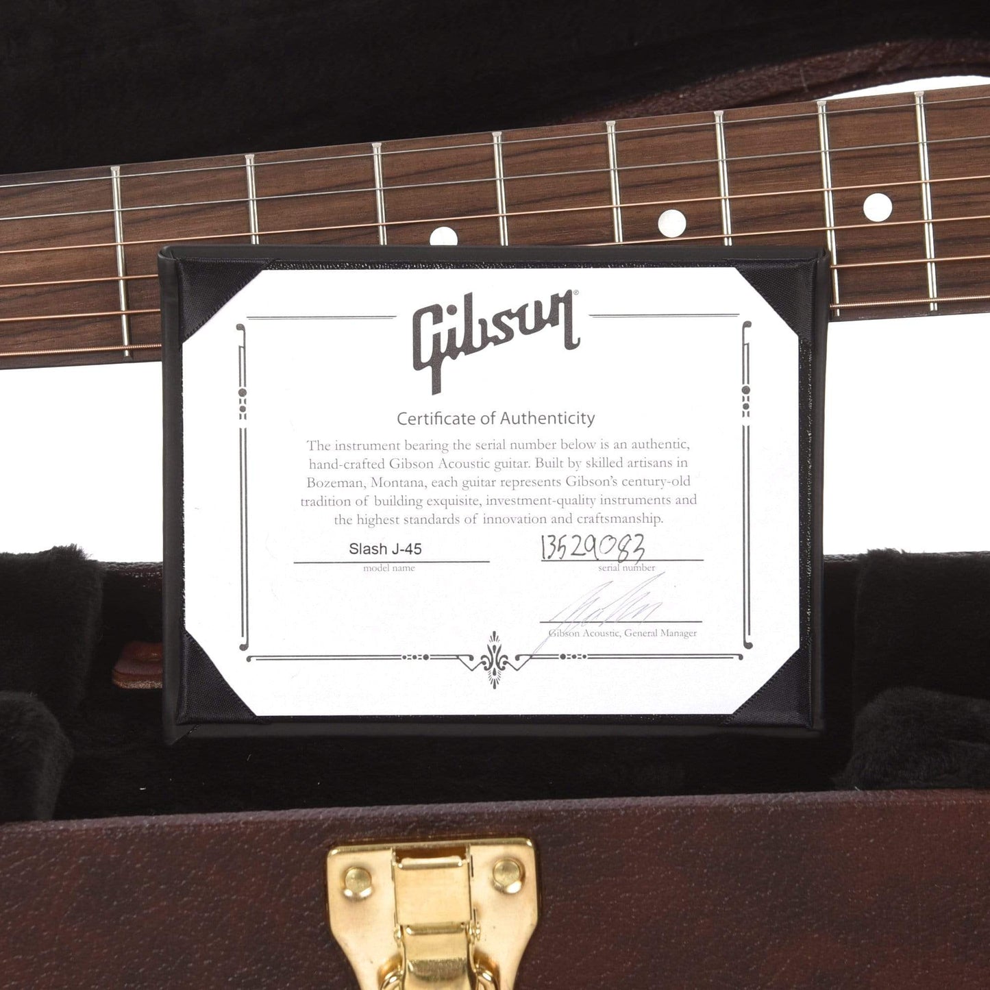 Gibson Montana Custom Shop Slash J-45 Vermillion Burst Acoustic Guitars / Dreadnought