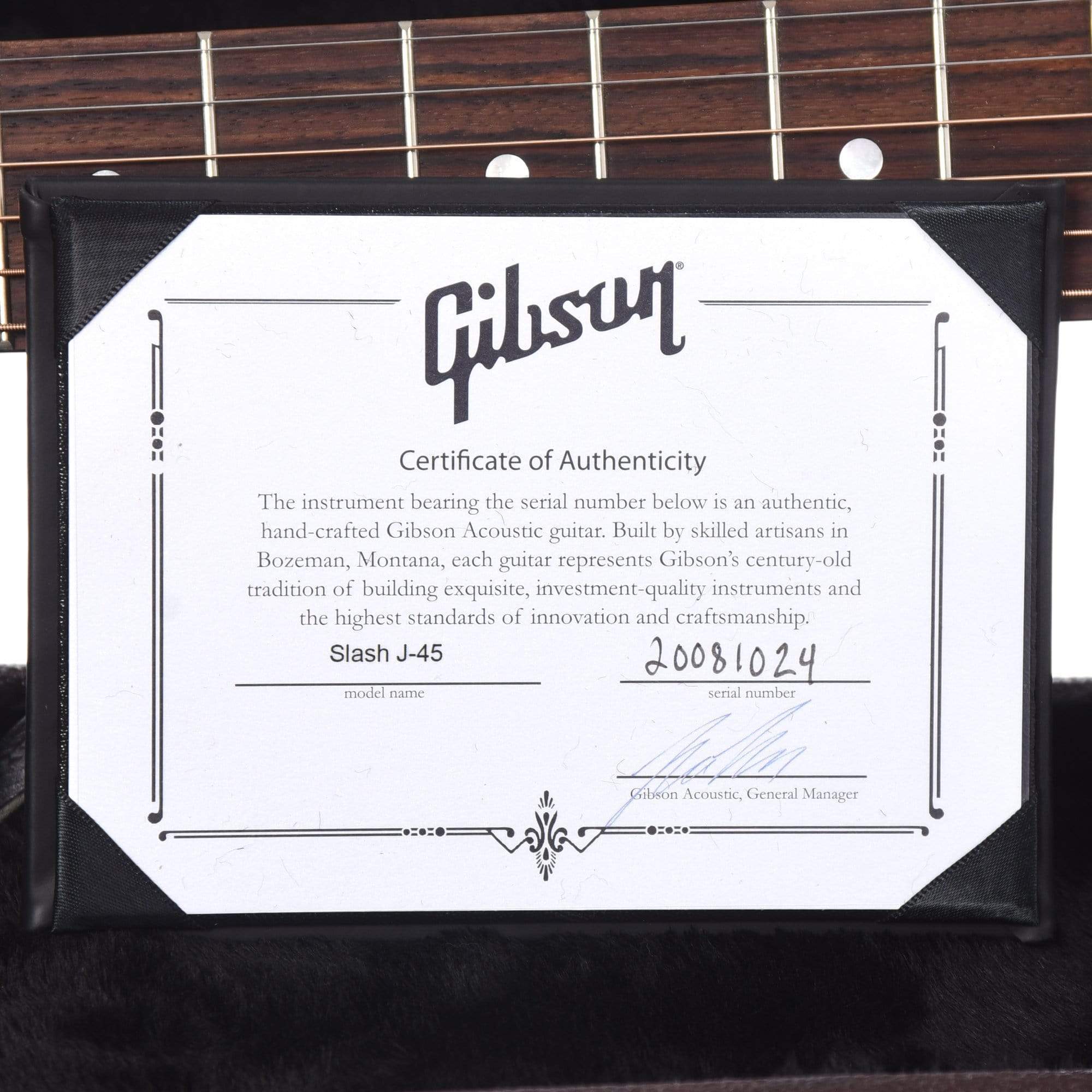 Gibson Montana Custom Shop Slash J-45 Vermillion Burst Acoustic Guitars / Dreadnought