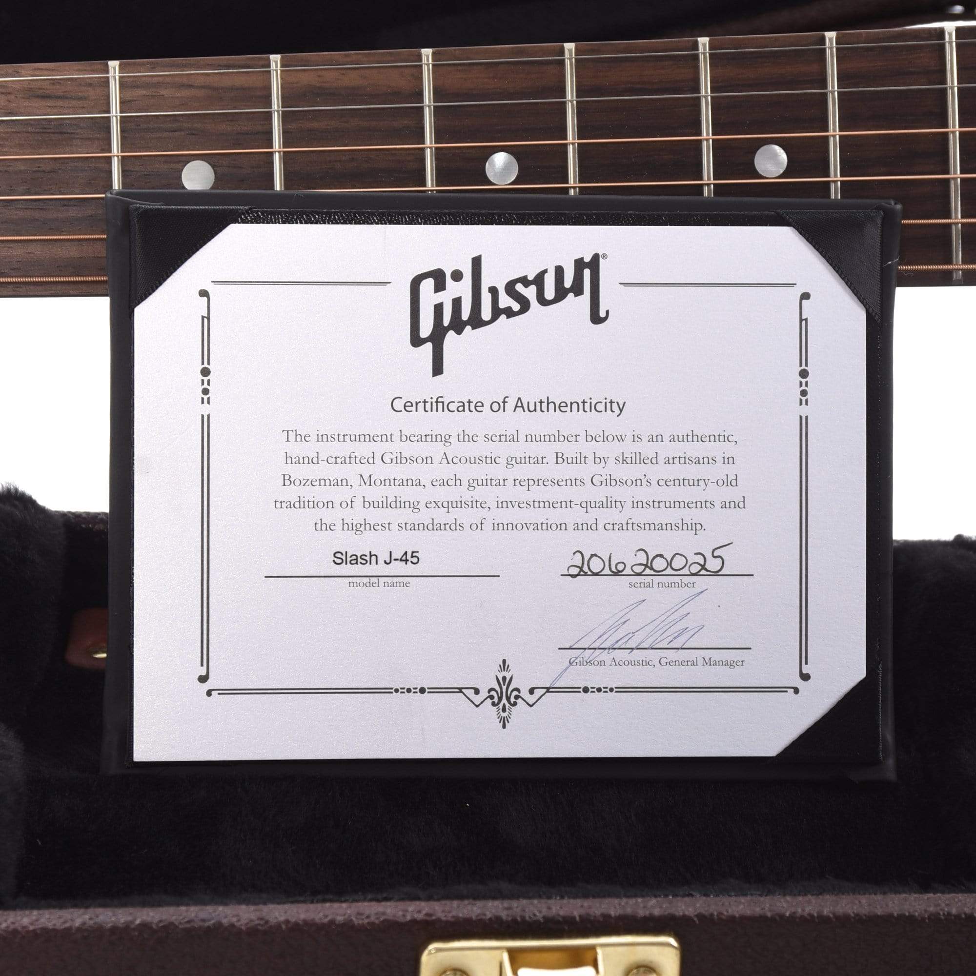 Gibson Montana Custom Shop Slash J-45 Vermillion Burst Acoustic Guitars / Dreadnought