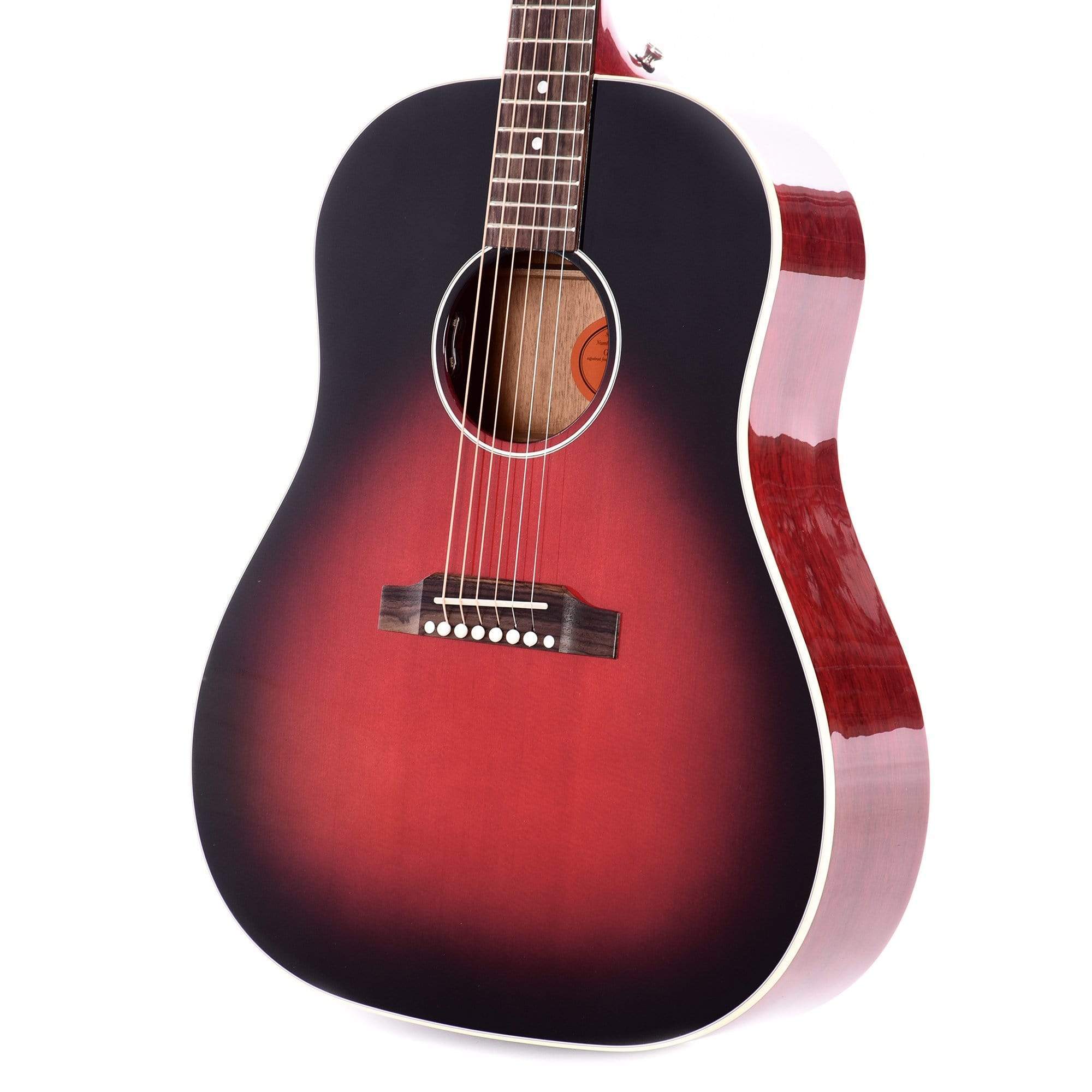 Gibson Montana Custom Shop Slash J-45 Vermillion Burst Acoustic Guitars / Dreadnought
