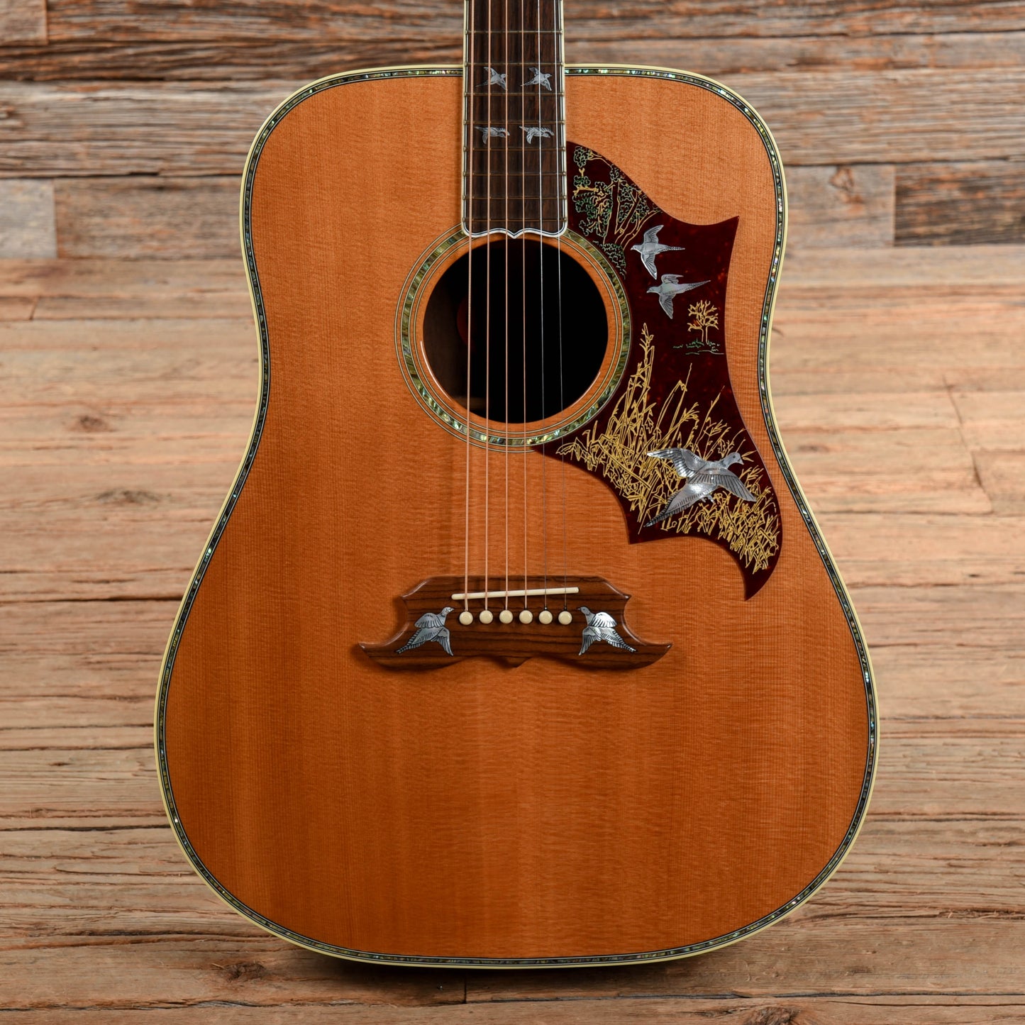 Gibson Montana Doves In Flight Sunburst 2015 Acoustic Guitars / Dreadnought