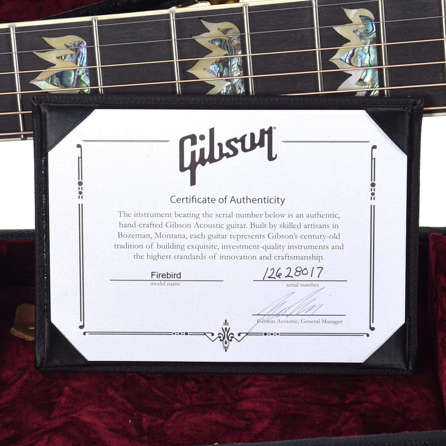 Gibson Montana Firebird 2019 Antique Cherry Acoustic Guitars / Dreadnought