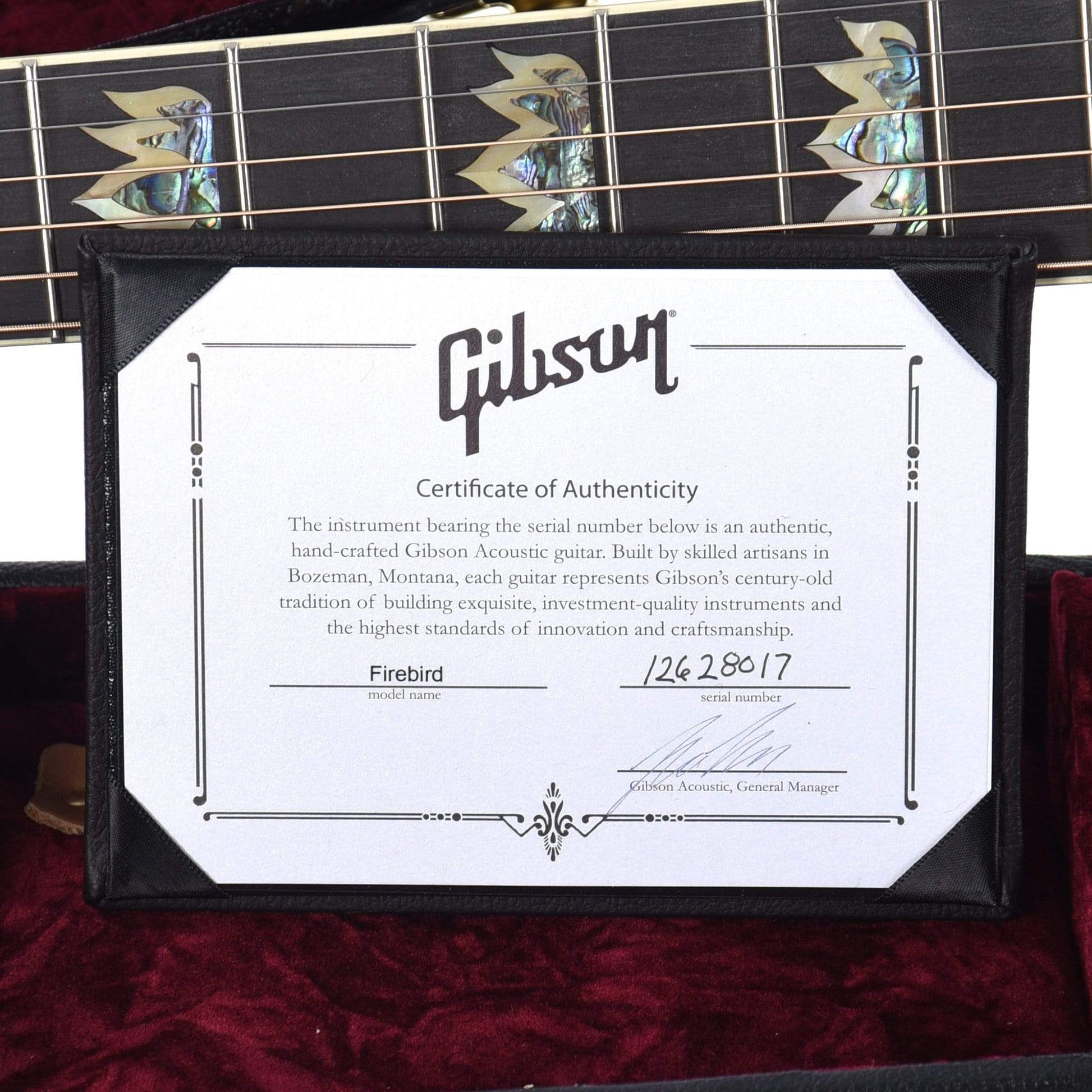 Gibson Montana Firebird 2019 Antique Cherry Acoustic Guitars / Dreadnought