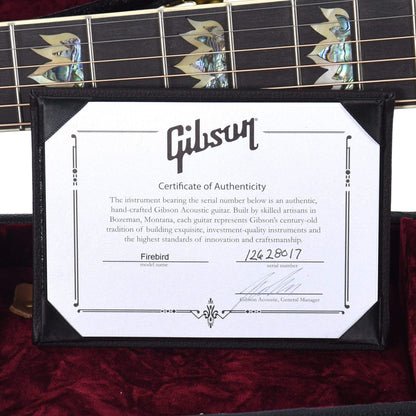 Gibson Montana Firebird 2019 Antique Cherry Acoustic Guitars / Dreadnought