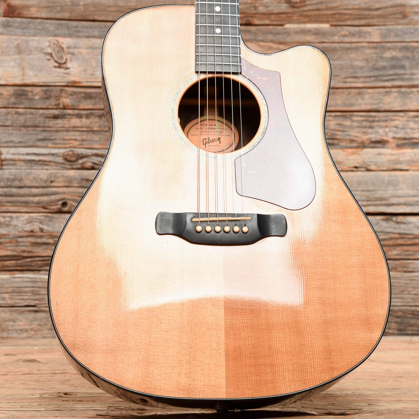 Gibson Montana HP 635 W Dreadnought Natural 2017 Acoustic Guitars / Dreadnought